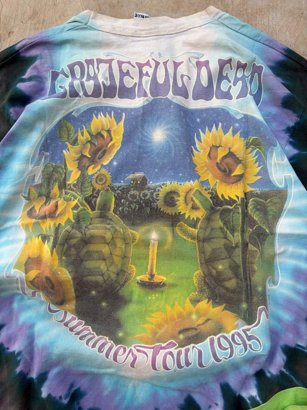Vintage 1995 Grateful Dead Summer Tour Tshirt XL