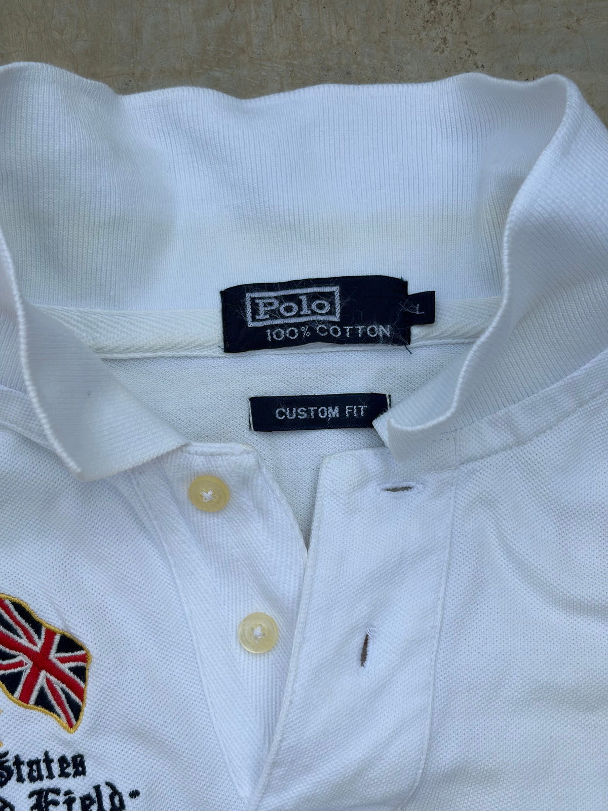 Vintage Polo Ralph Lauren USA Track & Field Polo Shirt S