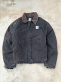 Vintage 00s Carhartt Crop Arctic Jacket Faded Black L/XL