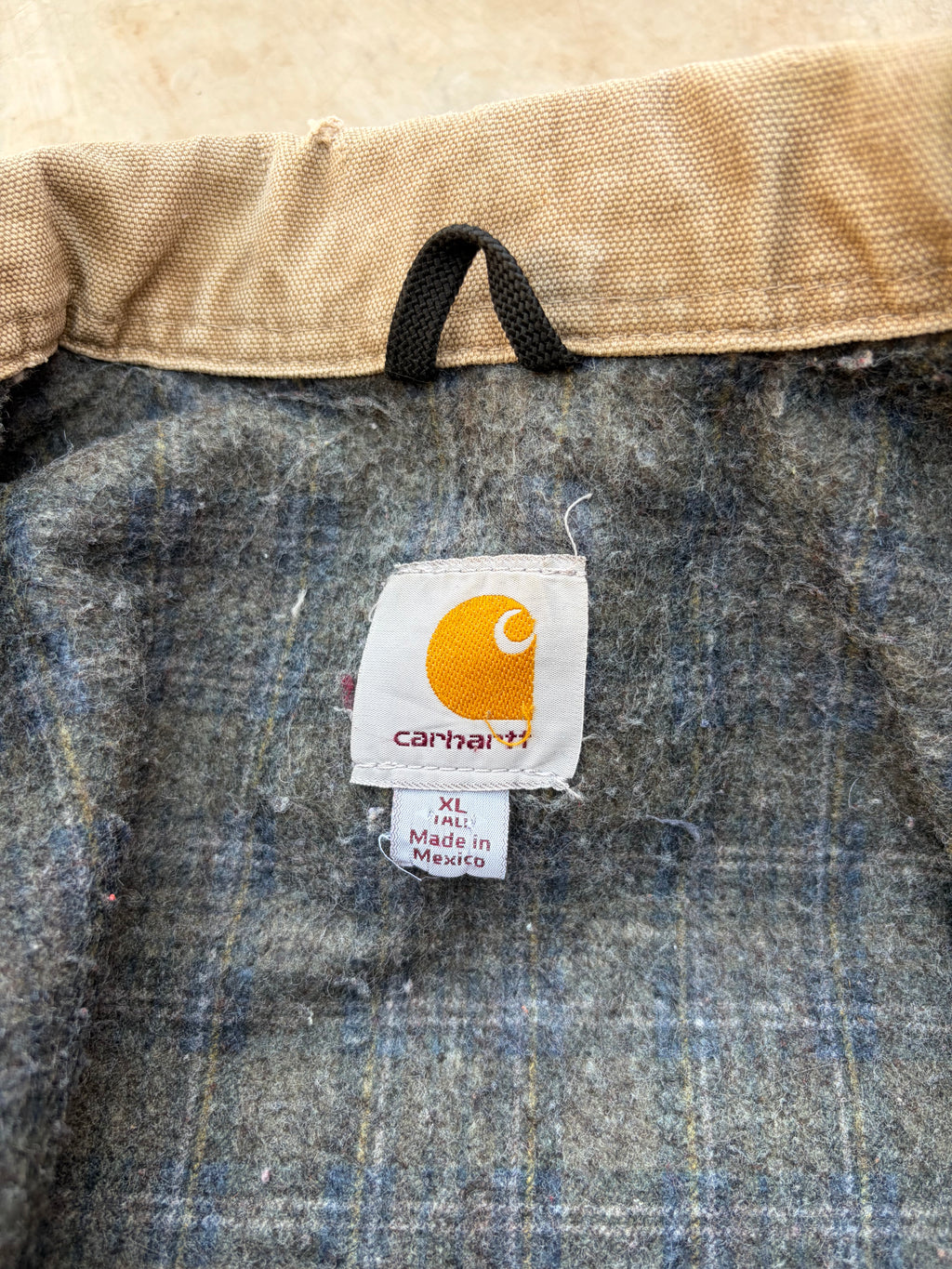 Vintage 00s Sunfaded Carhartt Detroit Jacket J97 266 XL
