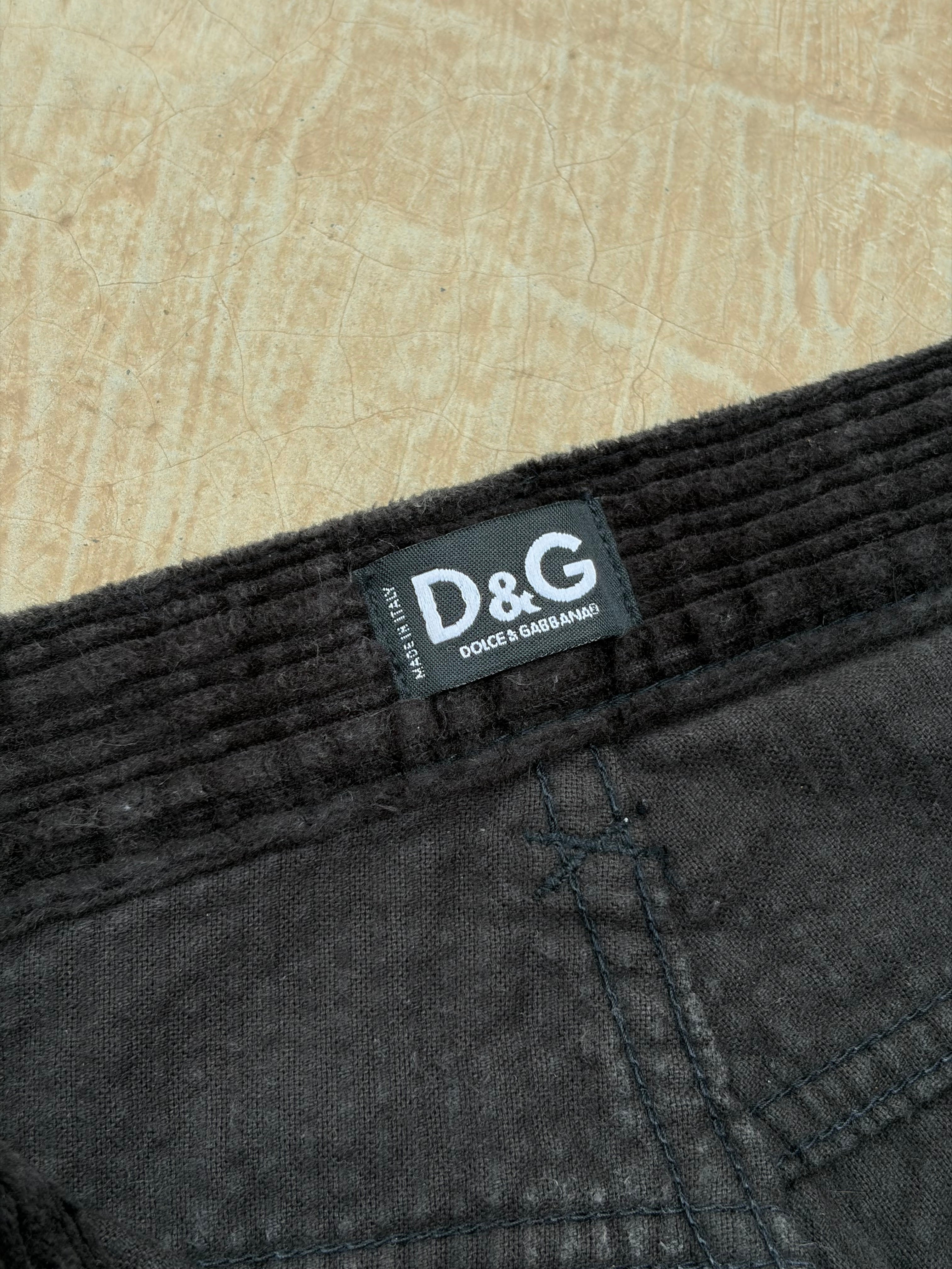 Vintage 90s Dolce & Gabbana Corduroy Jeans 38