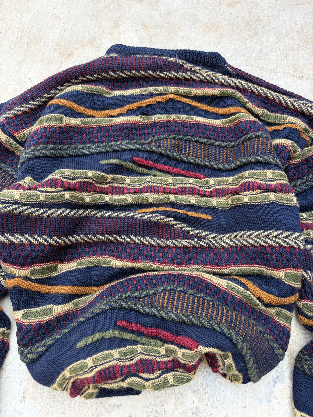 Vintage 90s Geccu Coogi Style Sweater L