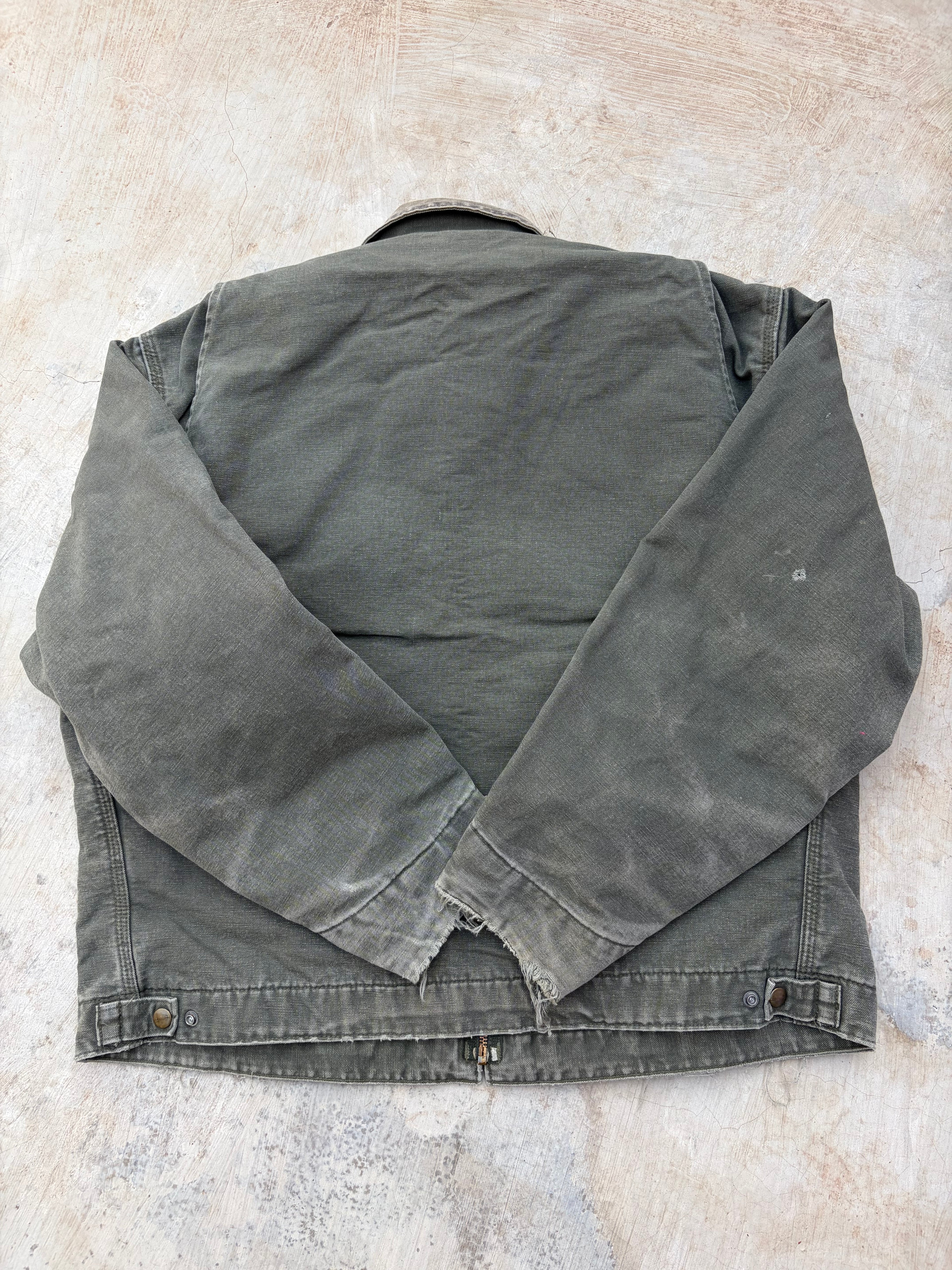 Vintage 90s 1999 Carhartt Detroit Jacket J76 MOS XL