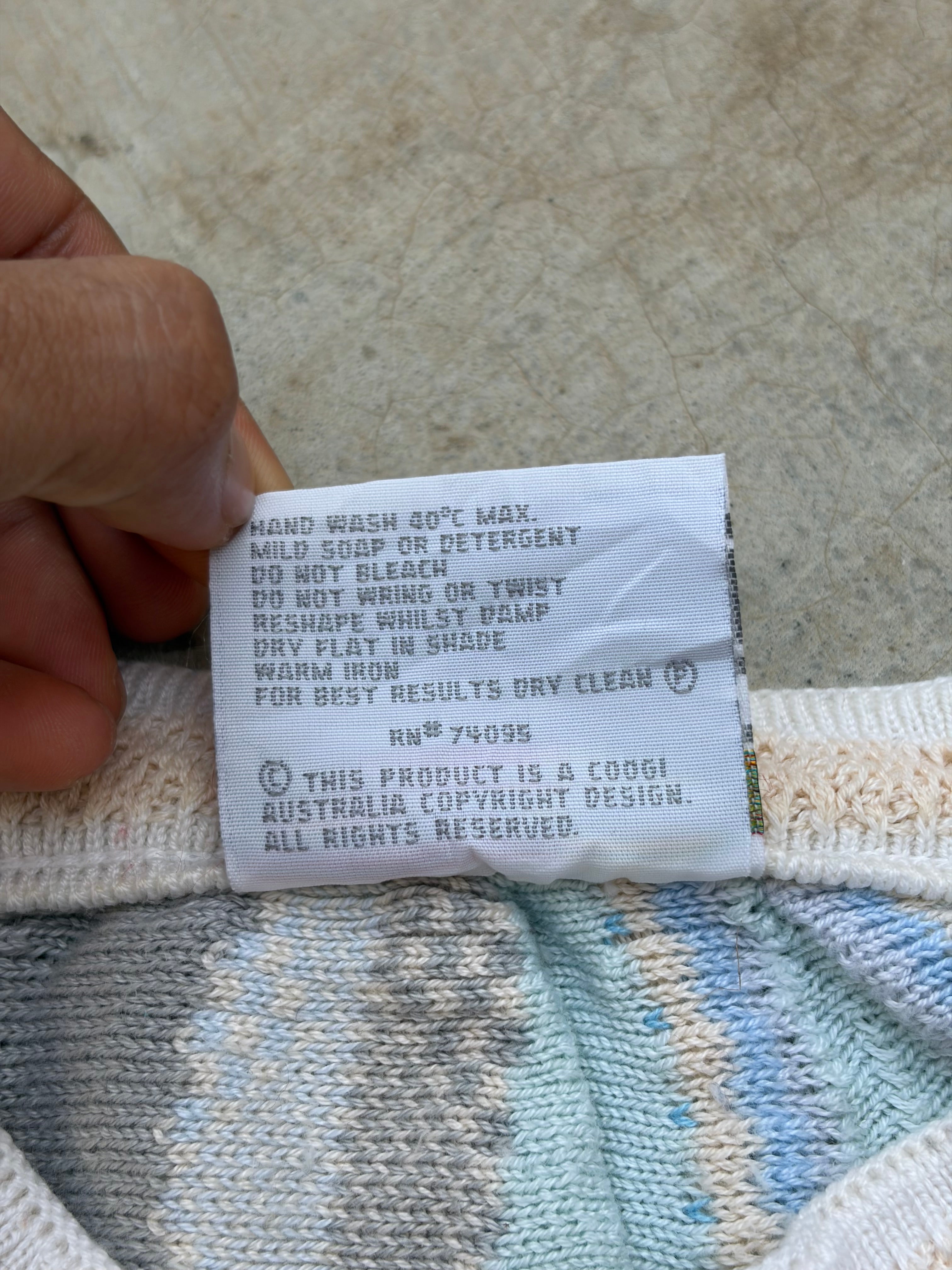 Vintage 90s Coogi 3D Knit Coogi Sweater M