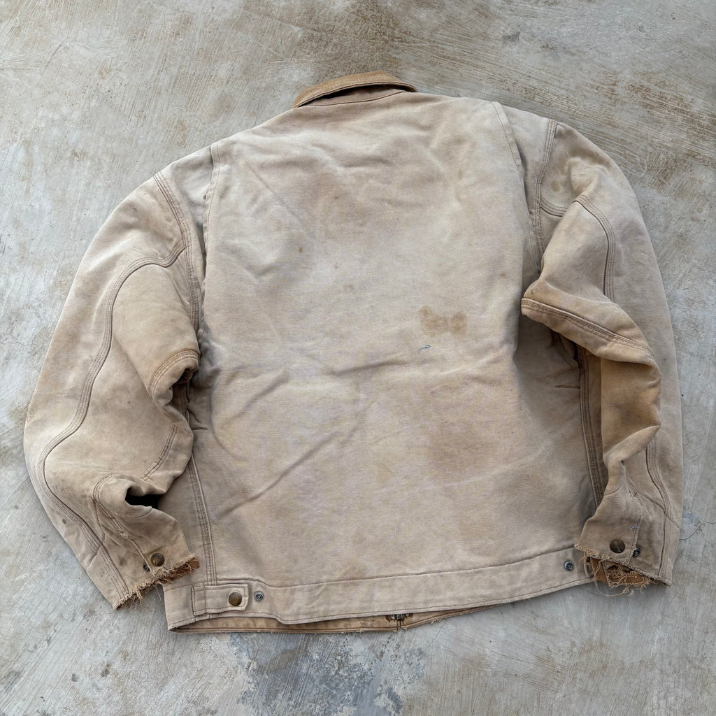 Vintage 90s Sunfaded Carhartt Detroit Jacket M/L