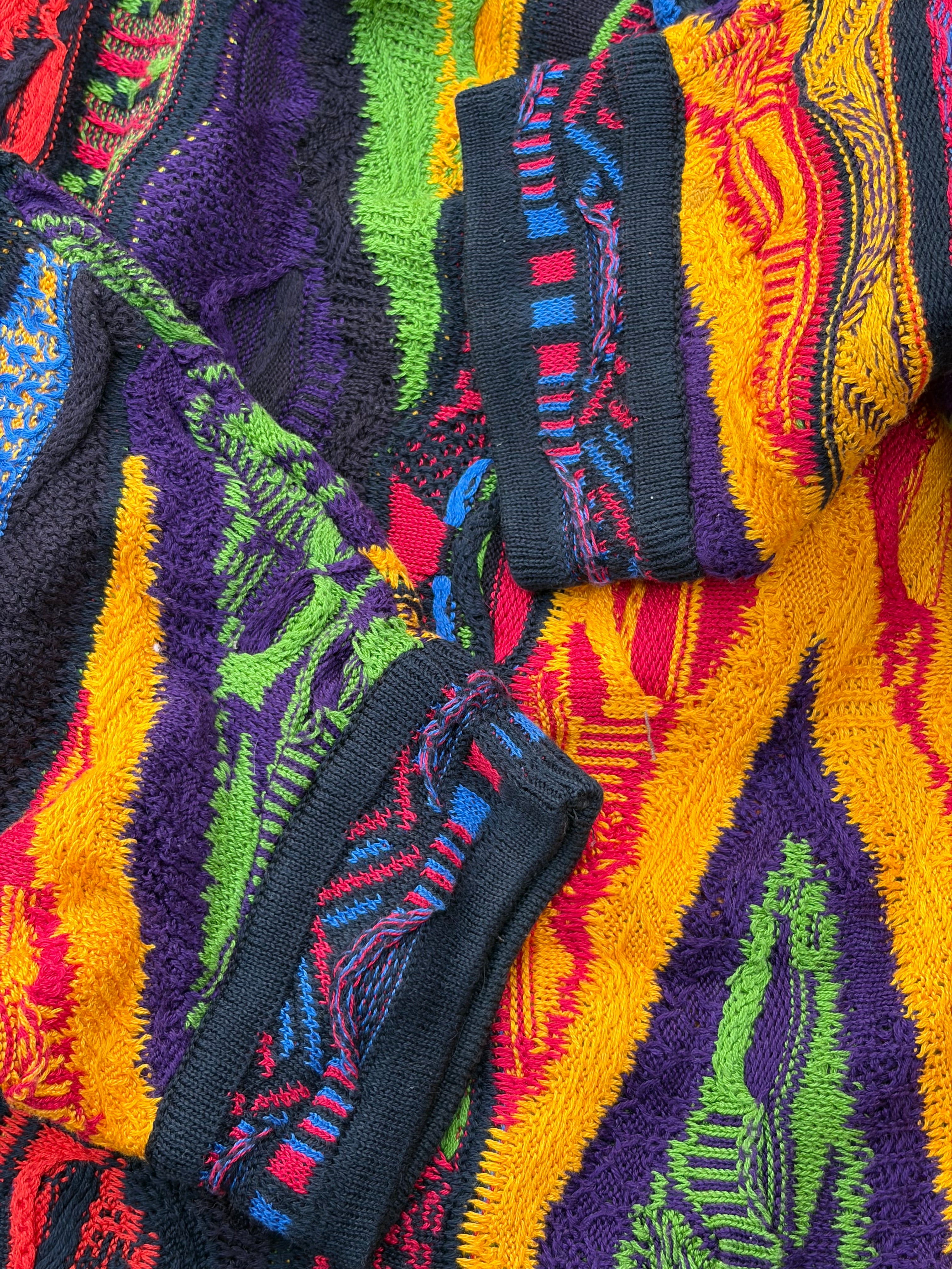 Vintage 90s COOGI Australia Mercerised Cotton Knit Sweater 2XL