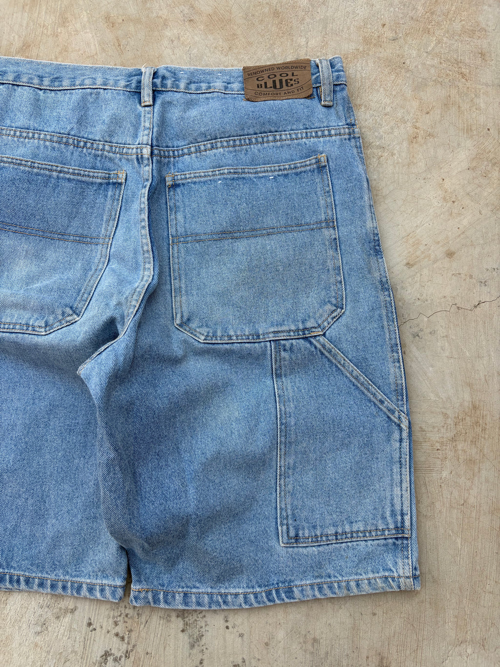 Vintage 90s Blues Jorts 34