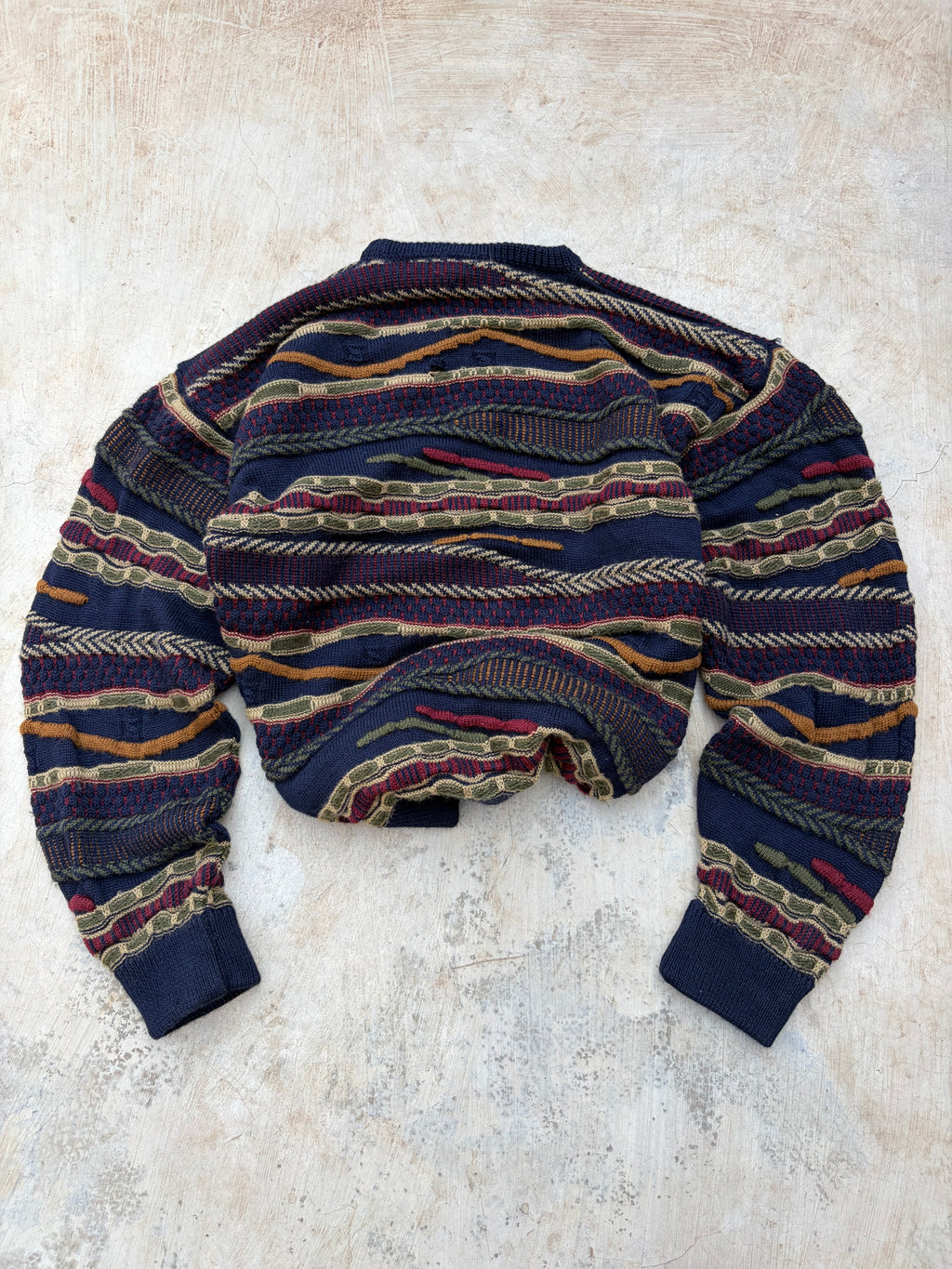 Vintage 90s Geccu Coogi Style Sweater L