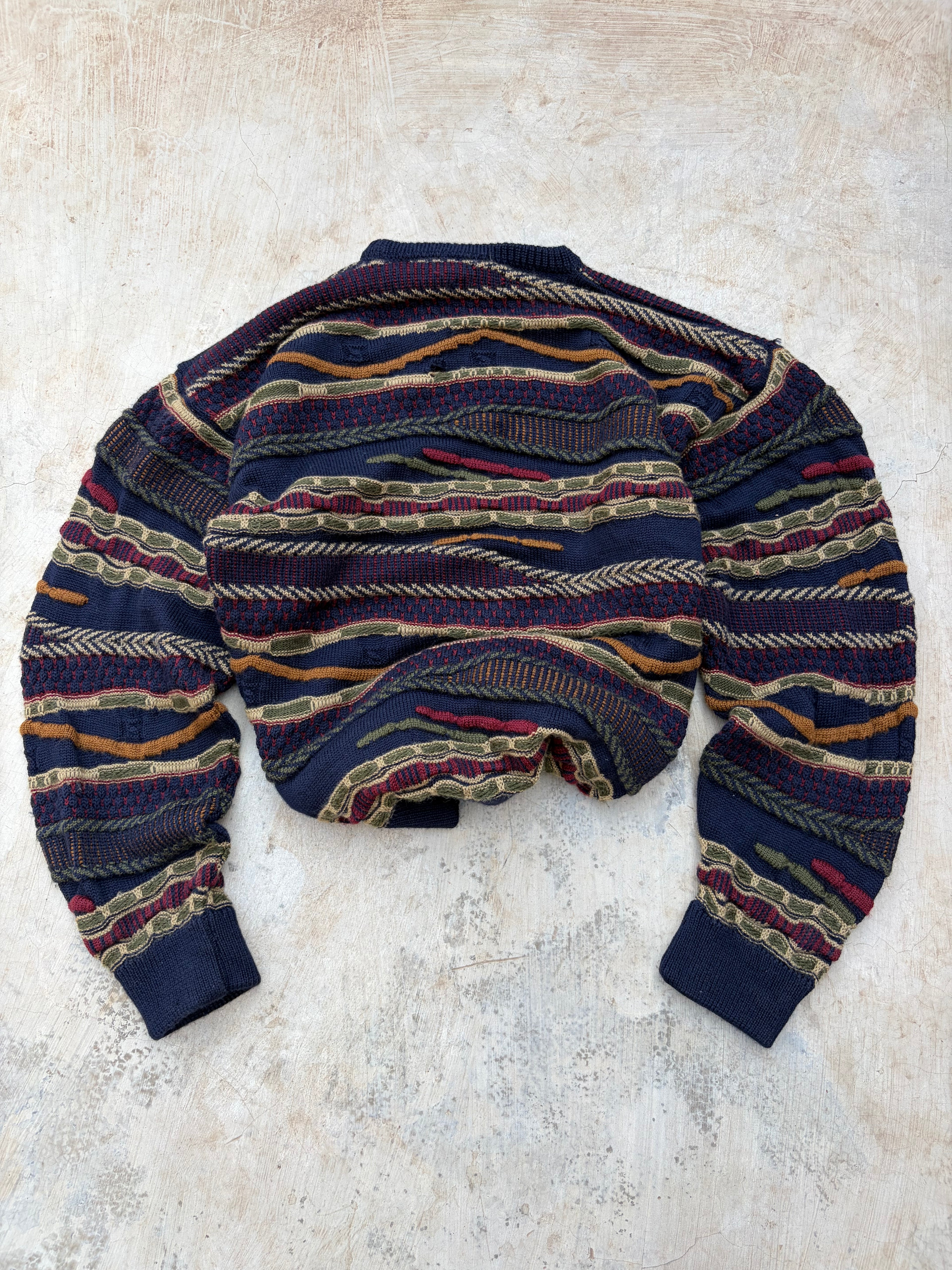 Vintage 90s Geccu Coogi Style Sweater L
