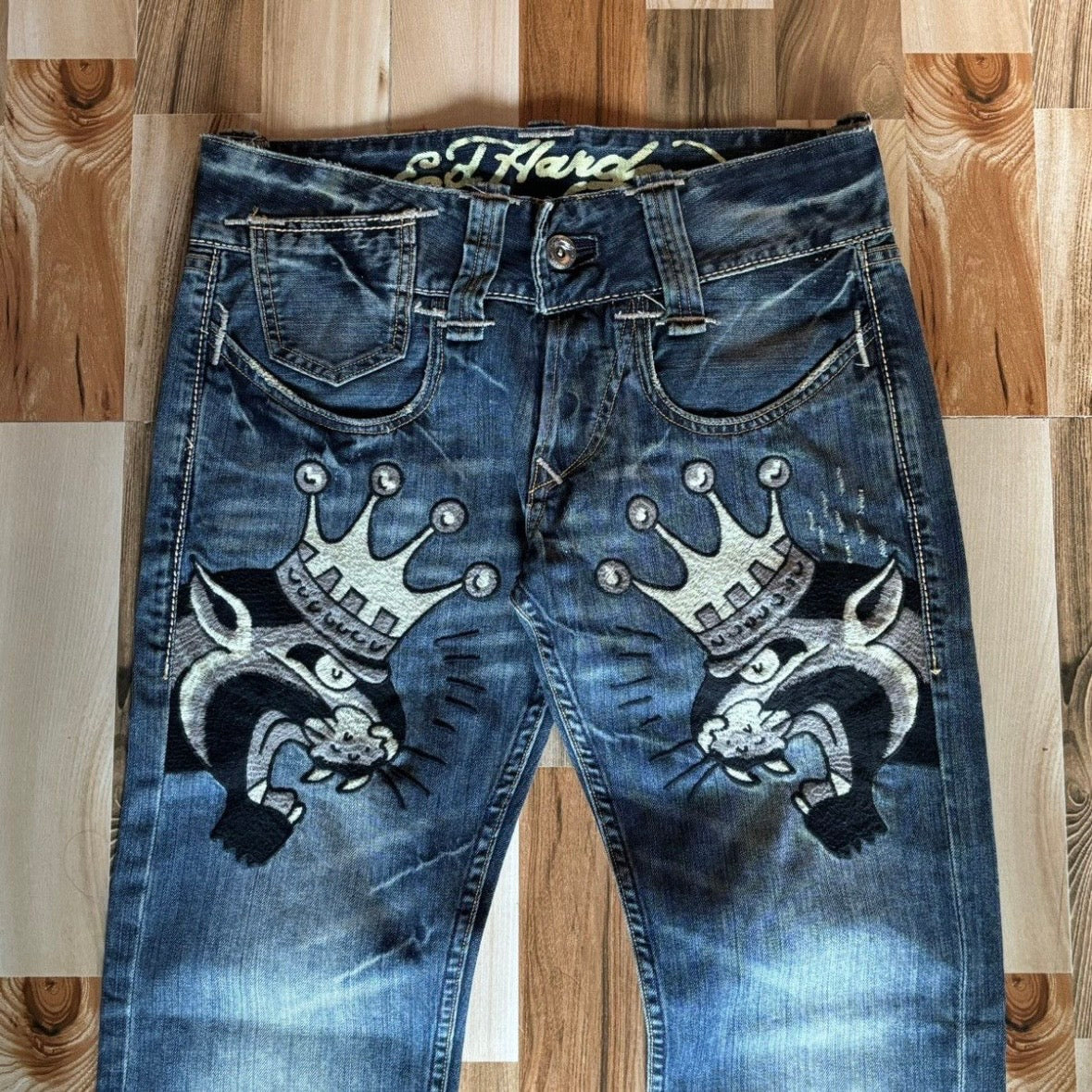Vintage Edhardy Y2K Jeans 34