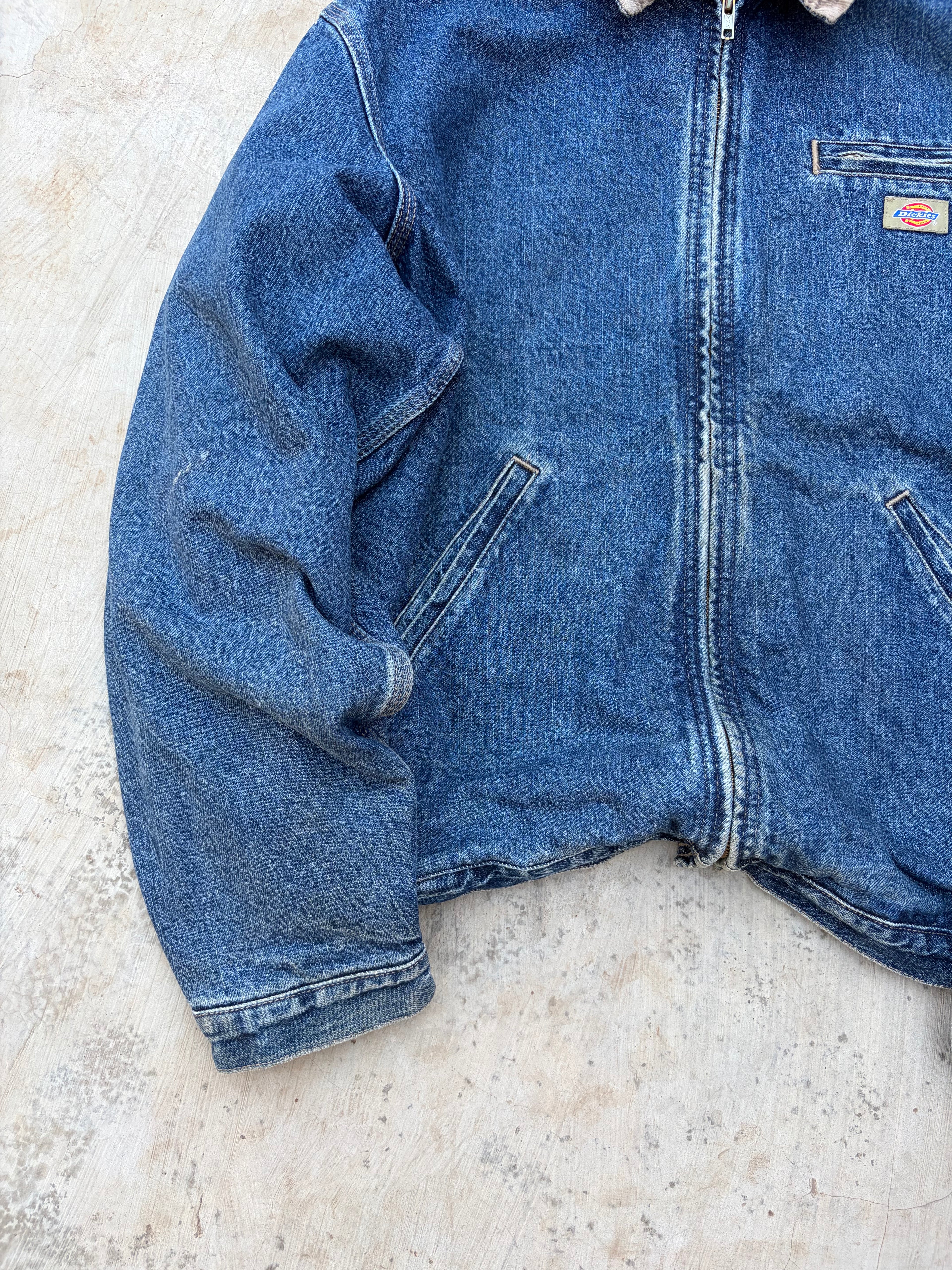 Vintage 00s Dickies Detroit Jacket Tan Collar XL