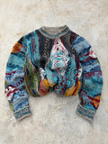 Vintage 90s Coogi 3D Knit Sweater S