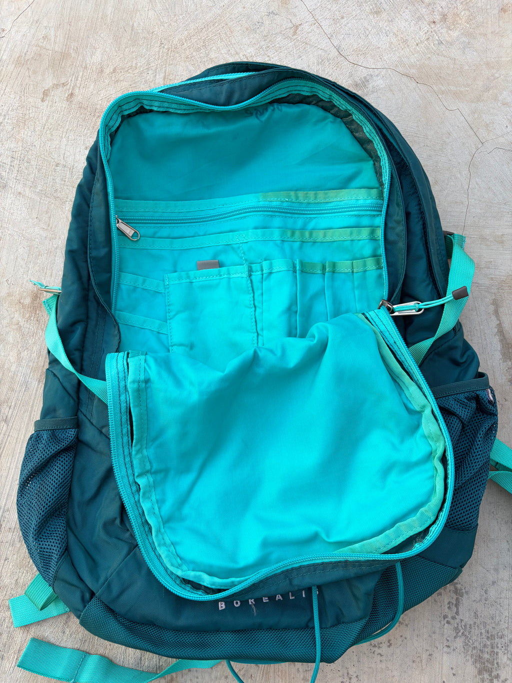 The North Face Borealis Backpack Teal Everyday Utility Pack