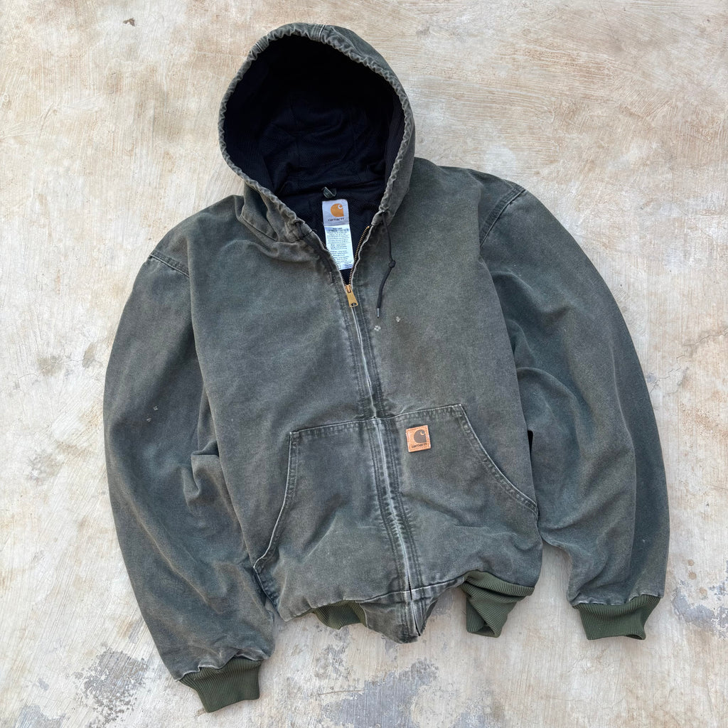 Vintage 00s Carhartt Active J25 Mos XL