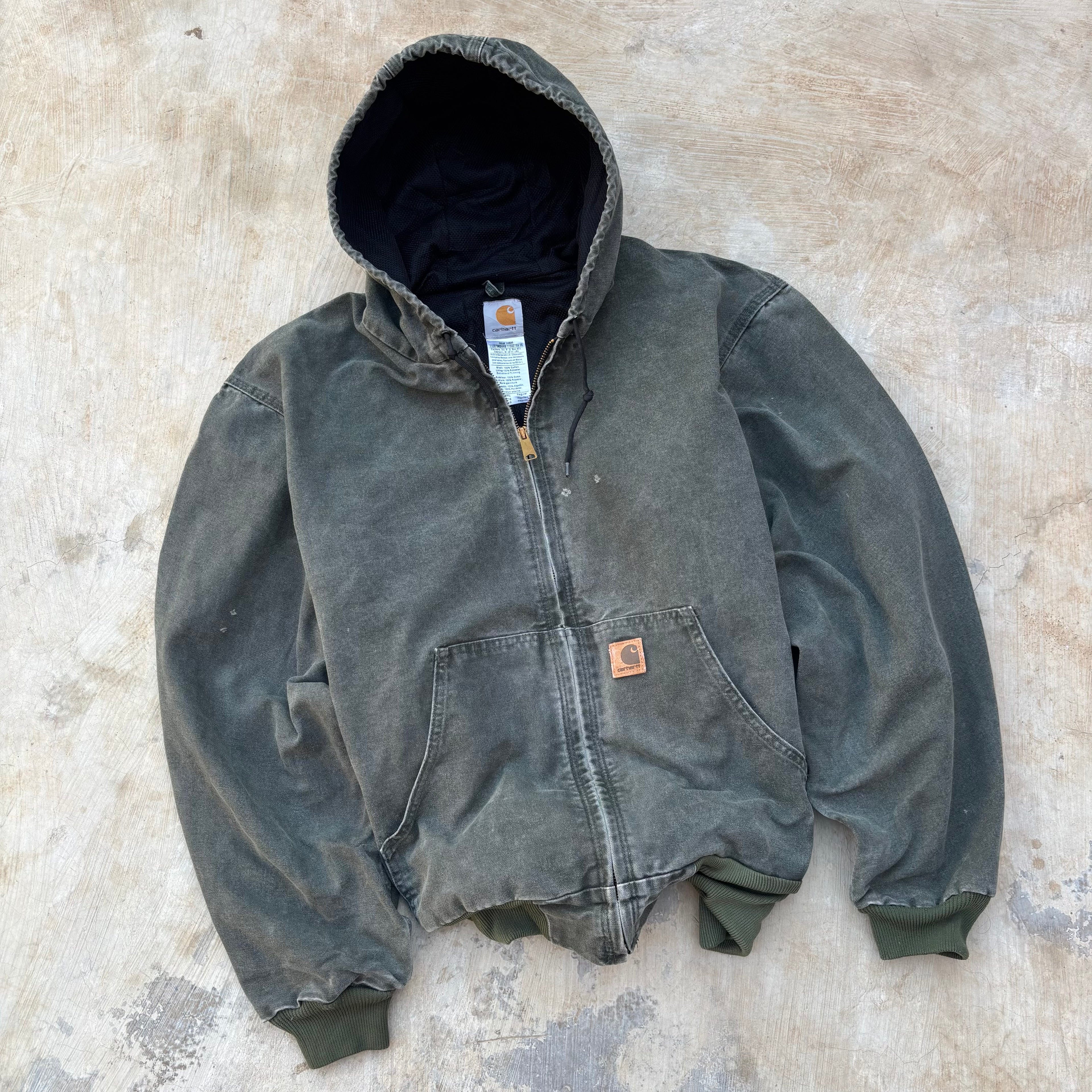 Vintage 00s Carhartt Active J25 Mos XL