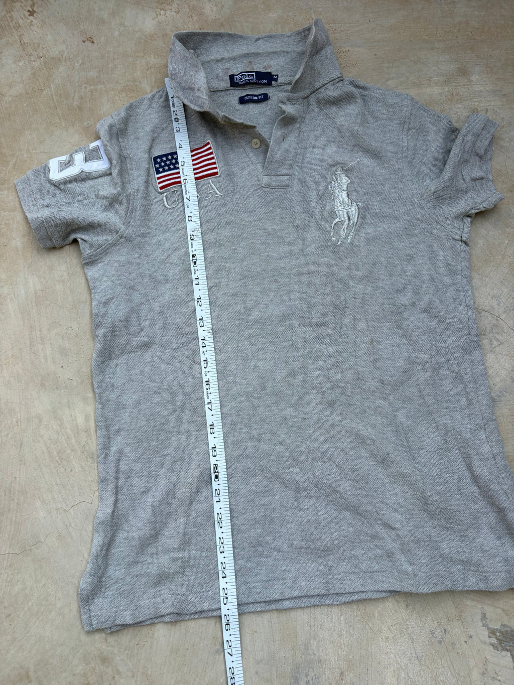 Vintage Polo Ralph Lauren USA Flag Polo Shirt XS/S