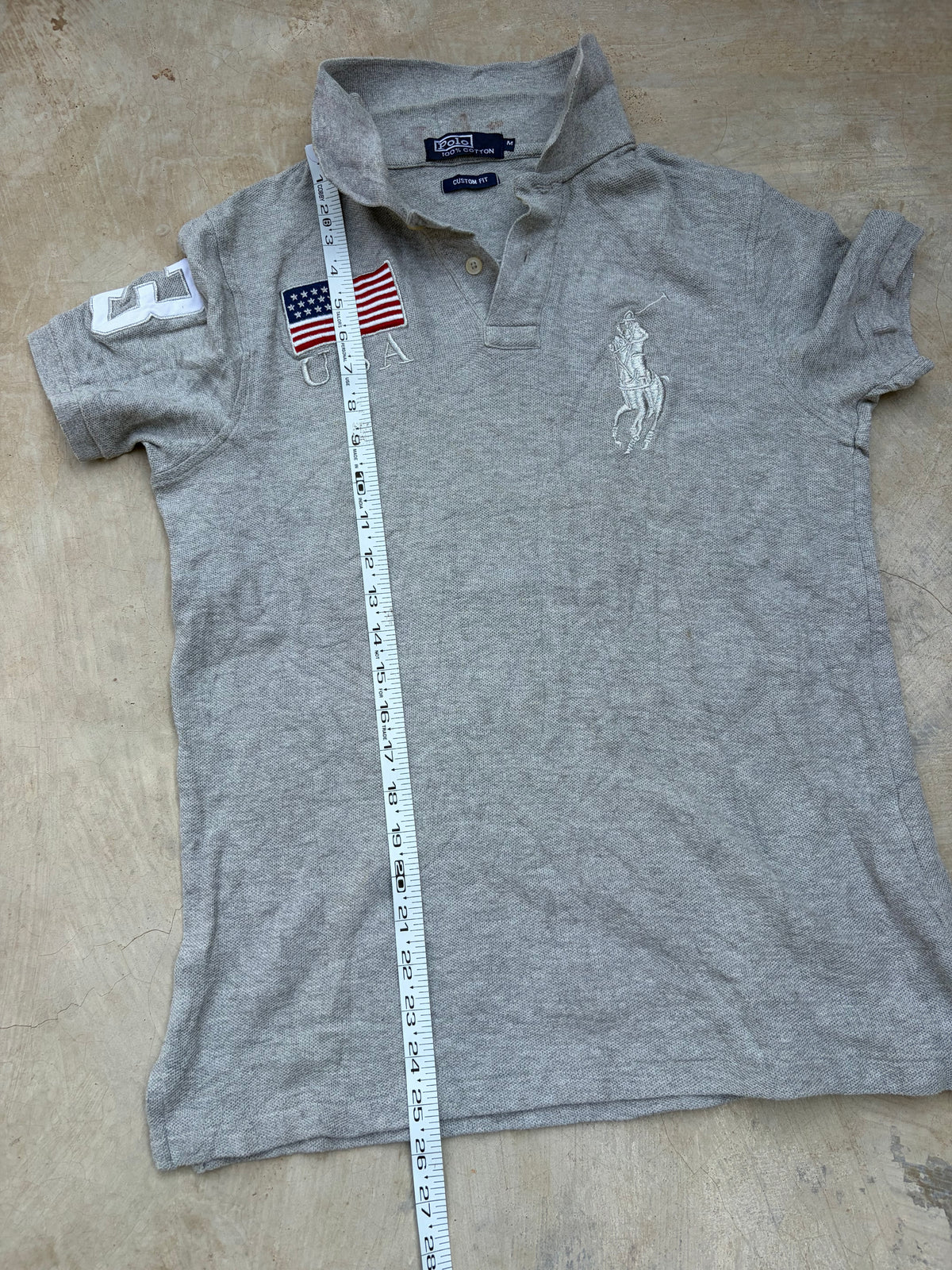 Vintage Polo Ralph Lauren USA Flag Polo Shirt XS/S