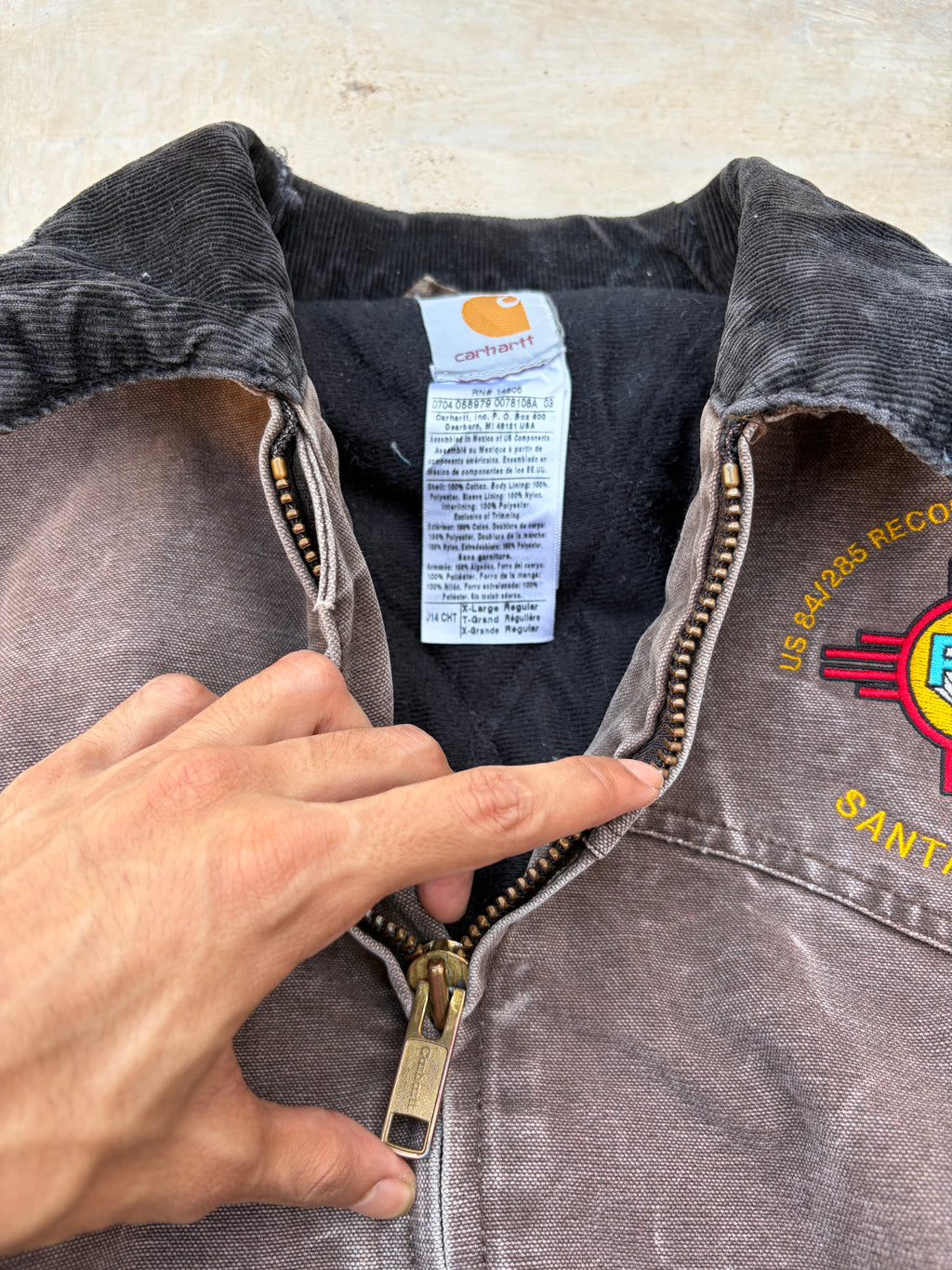 Vintage Carhartt J14 CHT Santa Fe Jacket XL