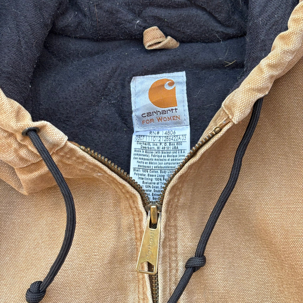 Vintage Carhartt Active Jacket WJ130 BRN M