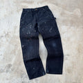 Vintage Paint Splattered Double Knee Pant 33