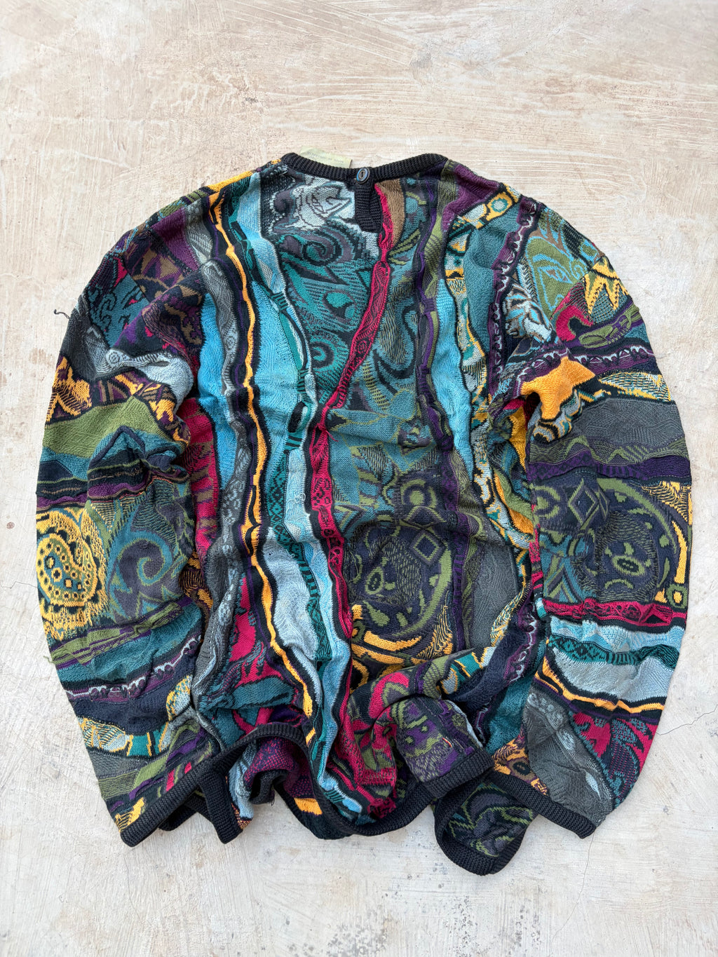 90s COOGI Australia Mercerized Cotton Knit Sweater Size L/XL