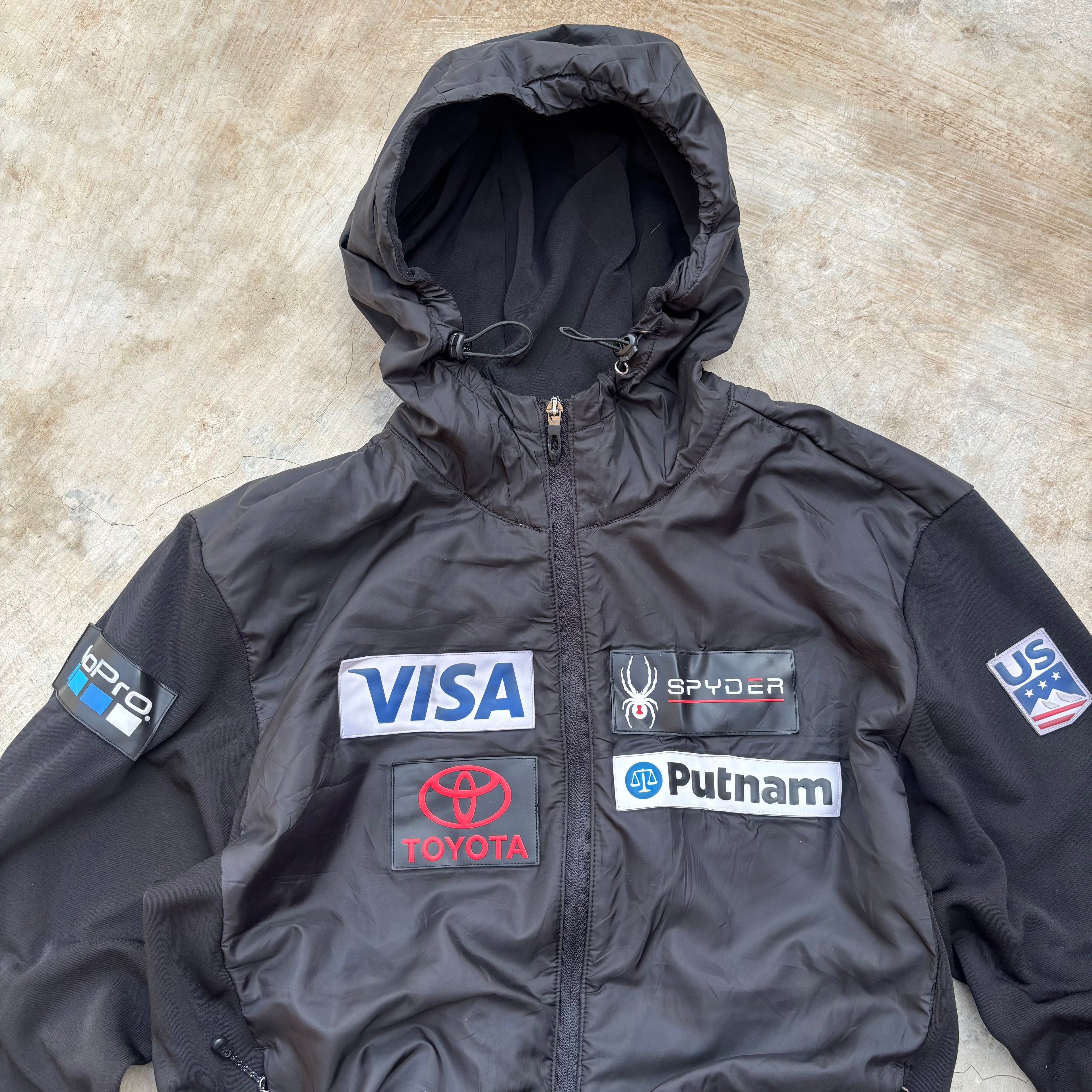 Vintage 00s Spyder USA SKI Team Jacket L