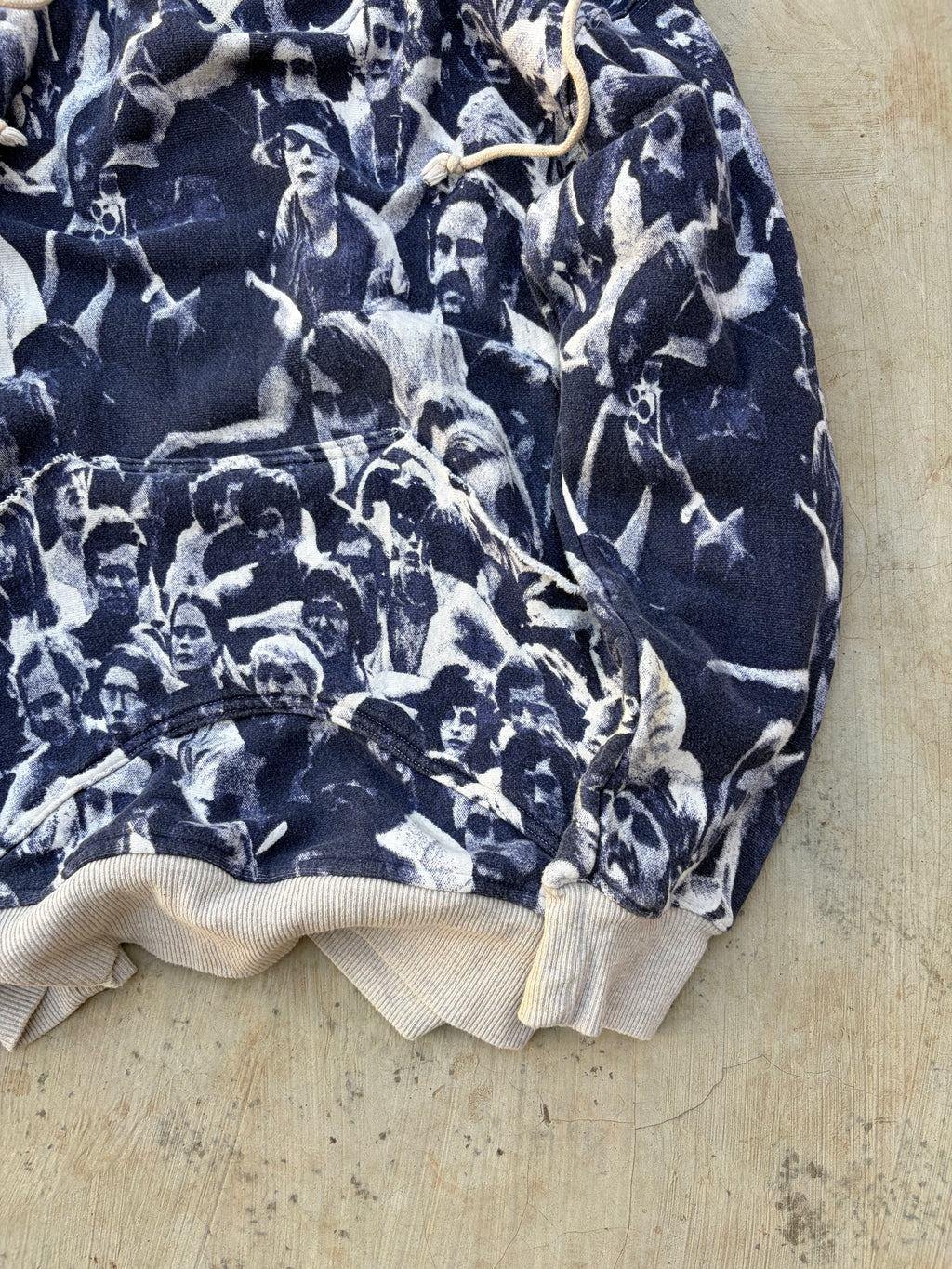 Vintage 00s Kapital WoodStock Festival AOP Hoodie L