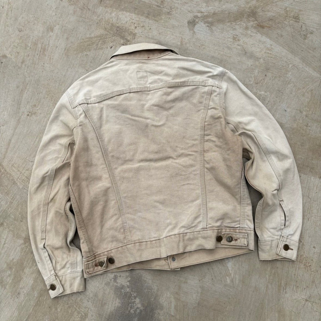 Vintage 80s 1989 100th Anniversary Carhartt Denim Trucker S