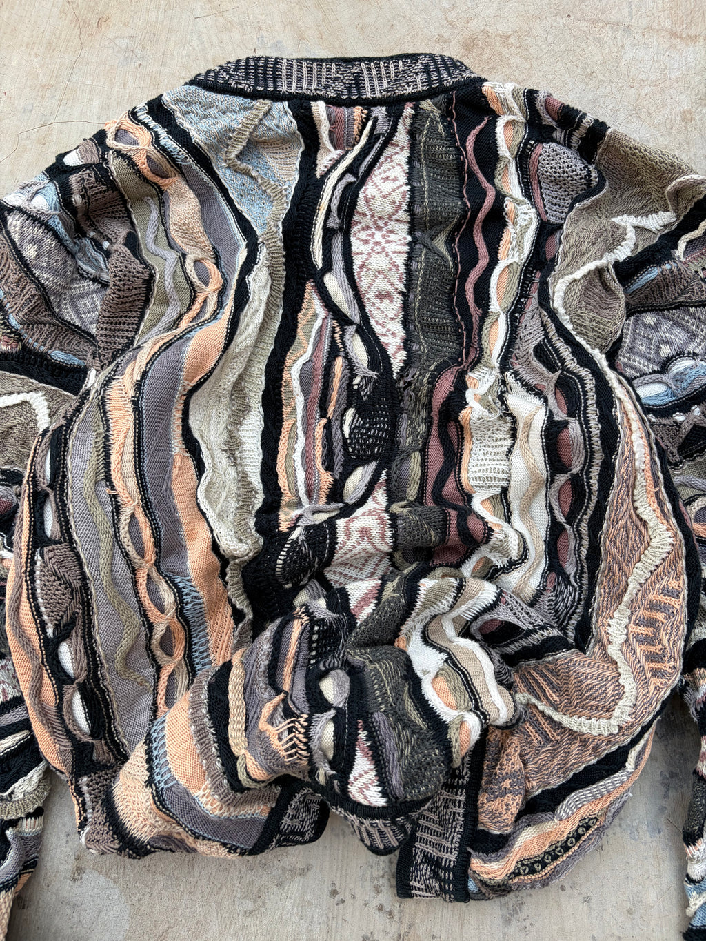 Vintage 90s Coogi 3D Knit Sweater L