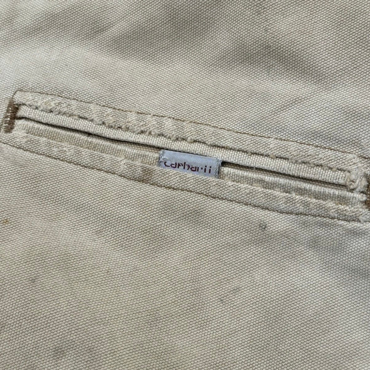 Vintage 90s Faded Carhartt Detroit Jacket BRN M/L