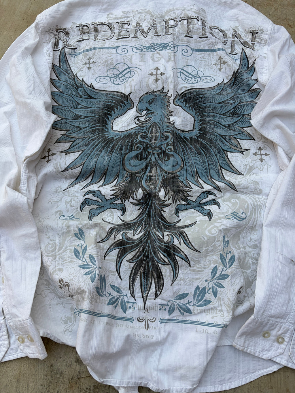 Vintage Helix Y2K "Redemption" Shirt L