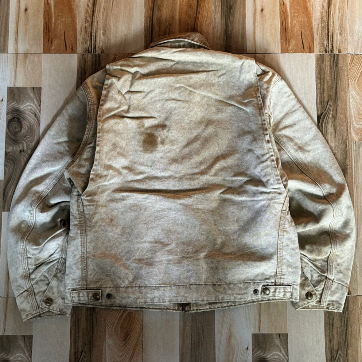 Vintage 80s Carhartt Detroit Jacket Acid Washed M