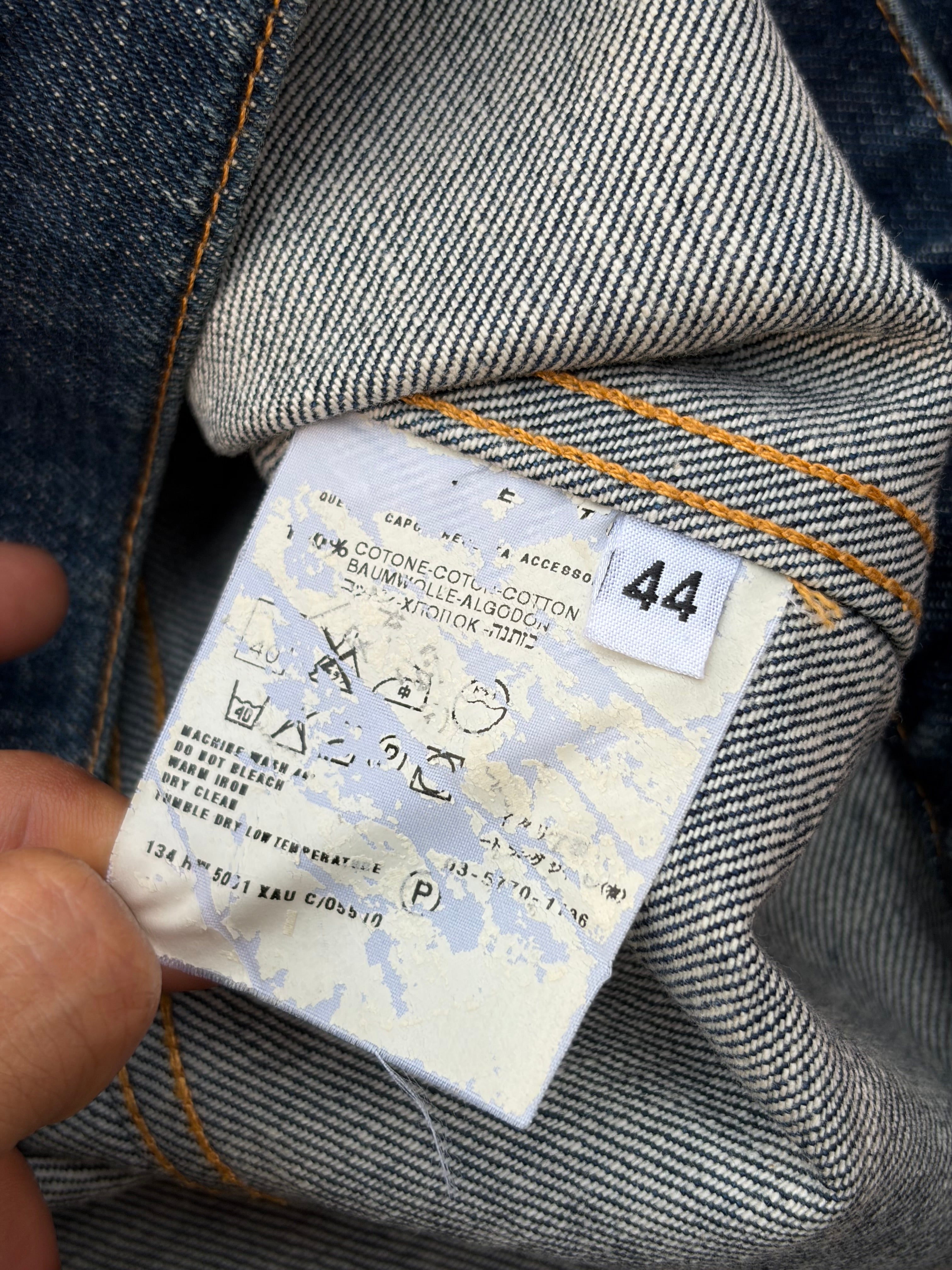 Vintage 1998 Helmut Lang Classic Denim Jacket M