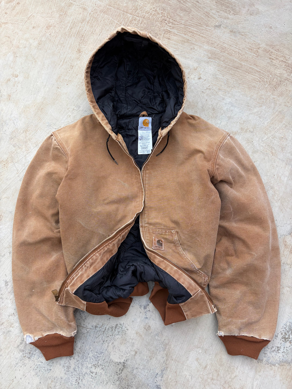 Vintage 00s Carhartt Active Jacket J300 BRN