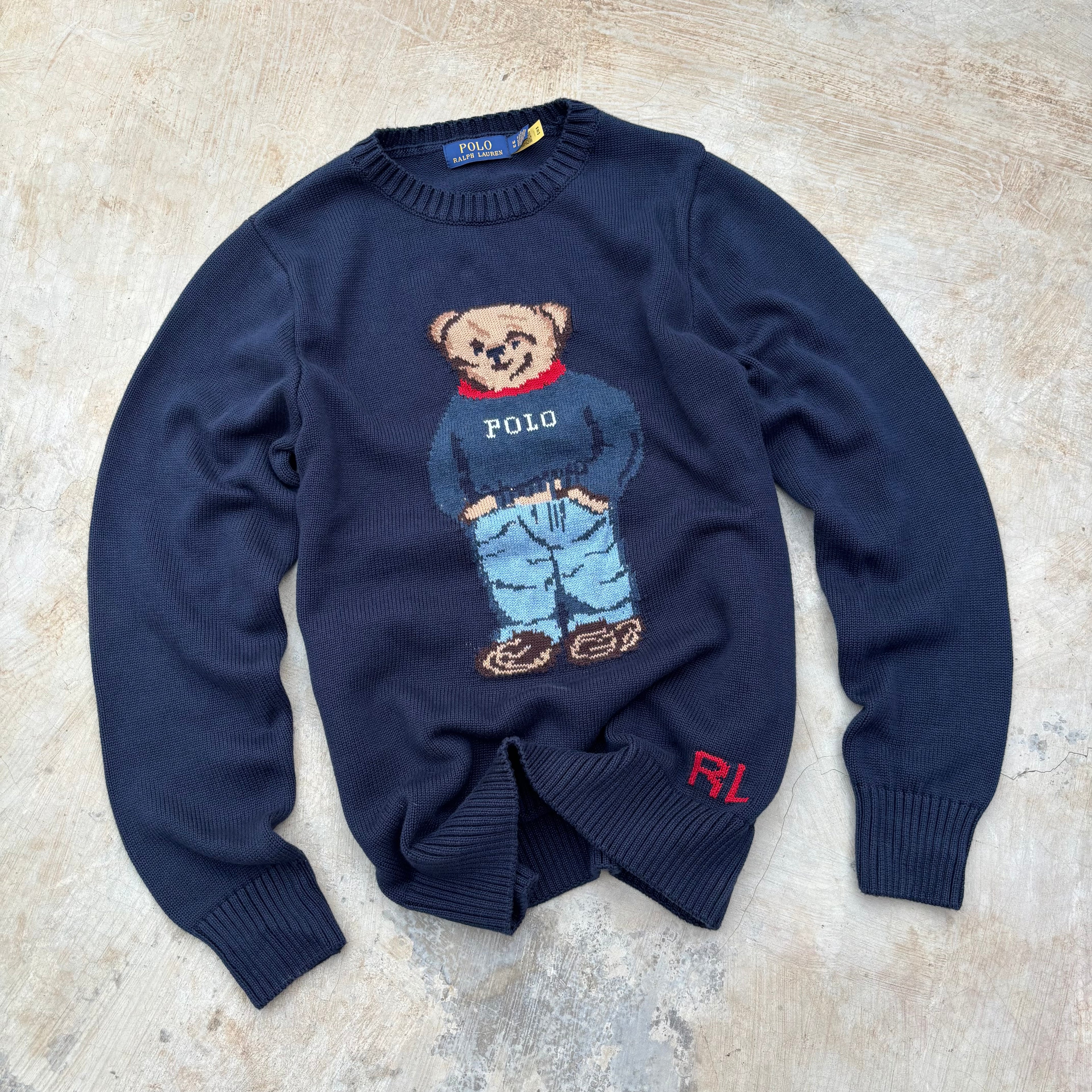 Polo Ralph Lauren Bear Deadstock Knitwear S/M