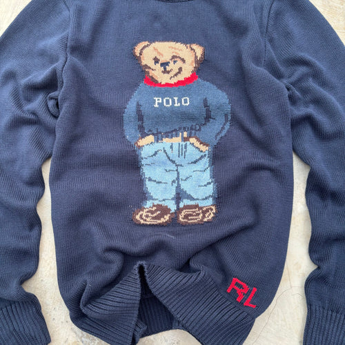 Polo Ralph Lauren Bear Deadstock Knitwear S/M