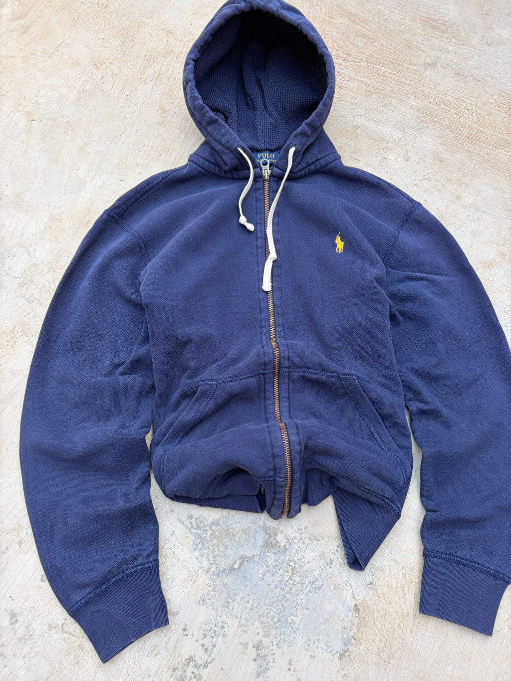 Vintage 90s Polo Ralph Lauren Zip Hoodie L