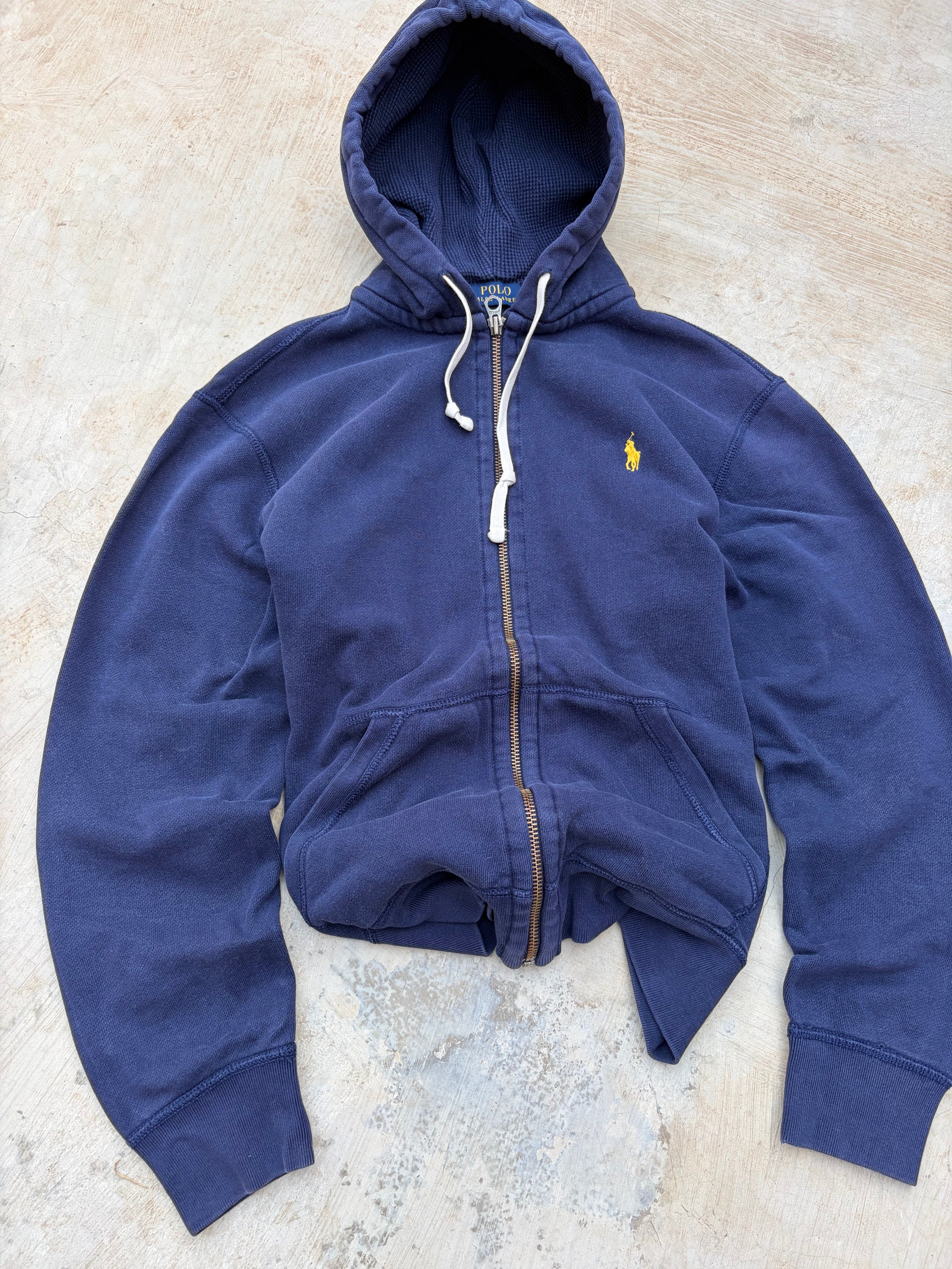 Vintage 90s Polo Ralph Lauren Zip Hoodie L