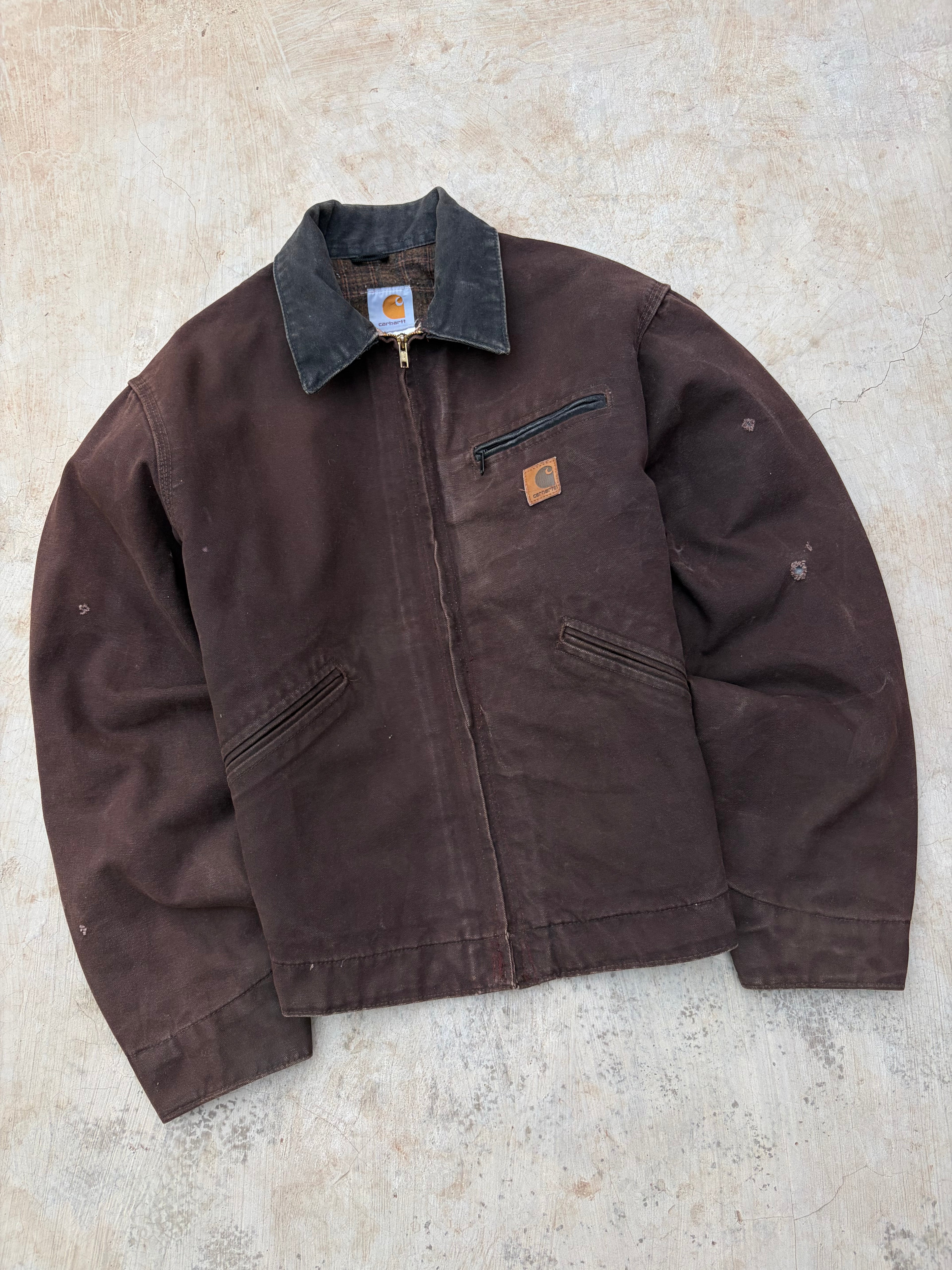 Vintage 00s Carhartt Detroit Jacket J97 DKB M/L