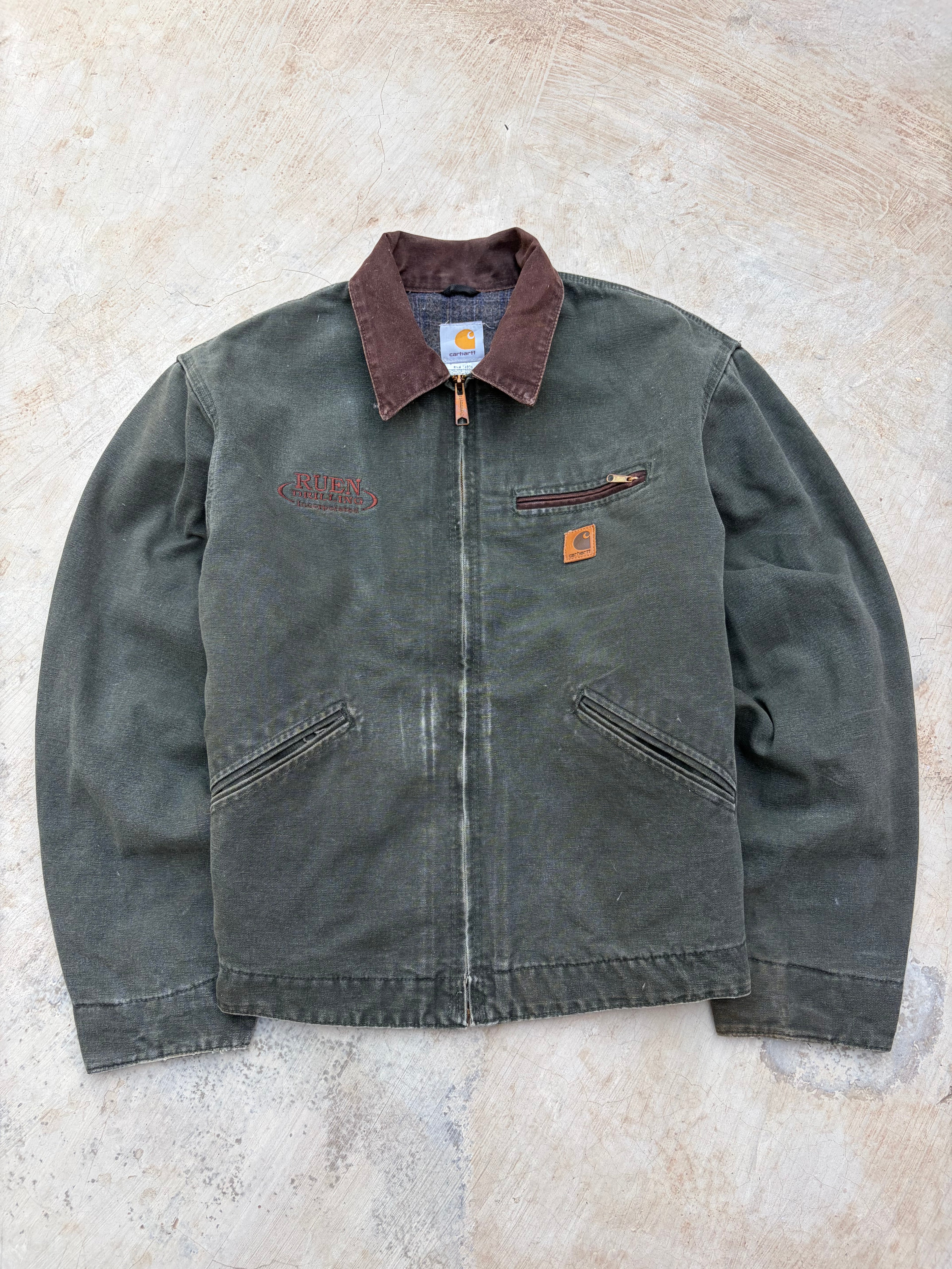 Vintage 00s Carhartt Detroit Jacket J97 MOS XL