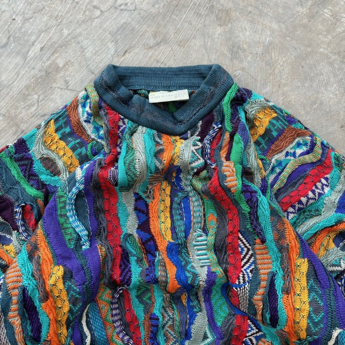 Vintage 90s Coogi 3D Knitwear L