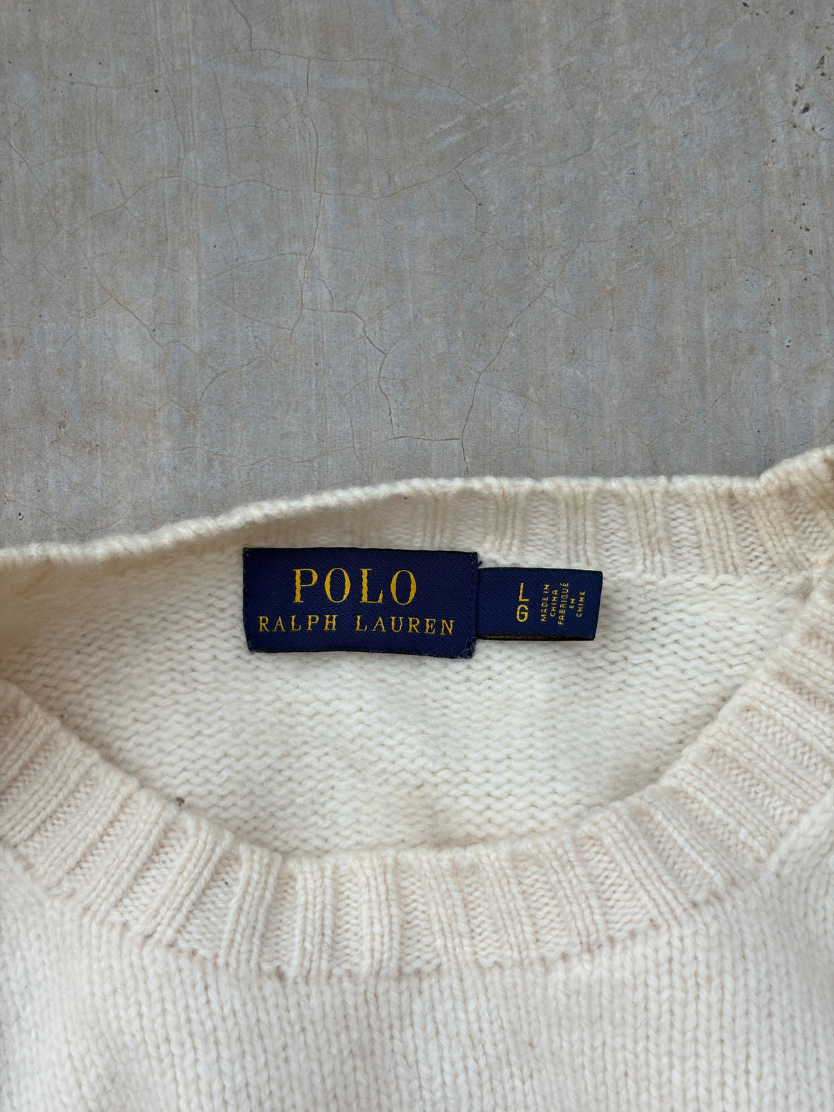 Vintage Polo Ralph Lauren Polo Bear Sweater S/M