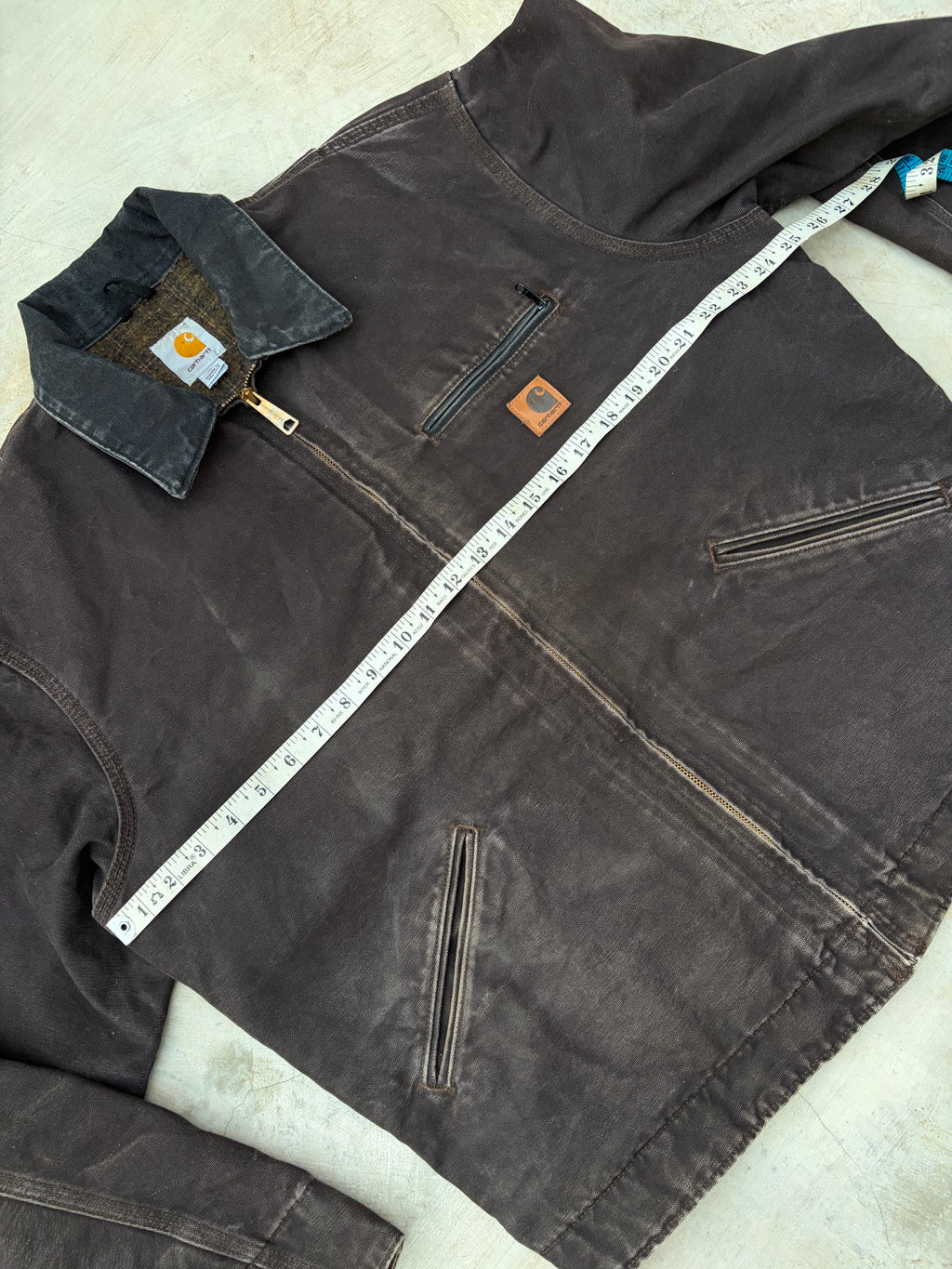 Vintage Carhartt Detroit Jacket J97 DKB L Tall