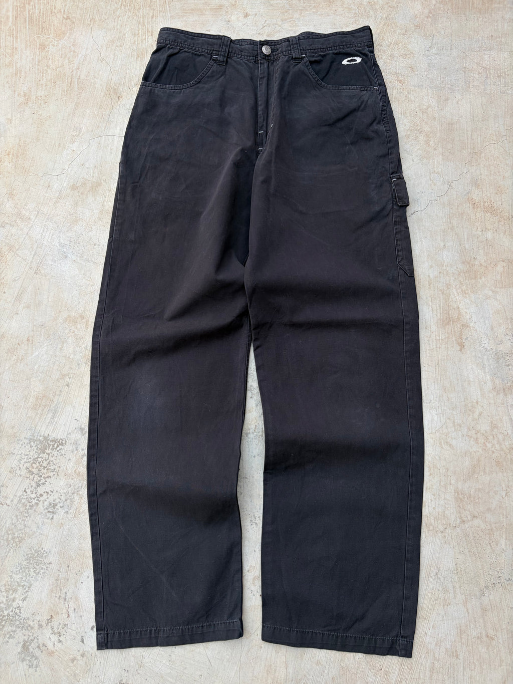 Vintage 00s Oakley Black Carpenter Work Pants 32