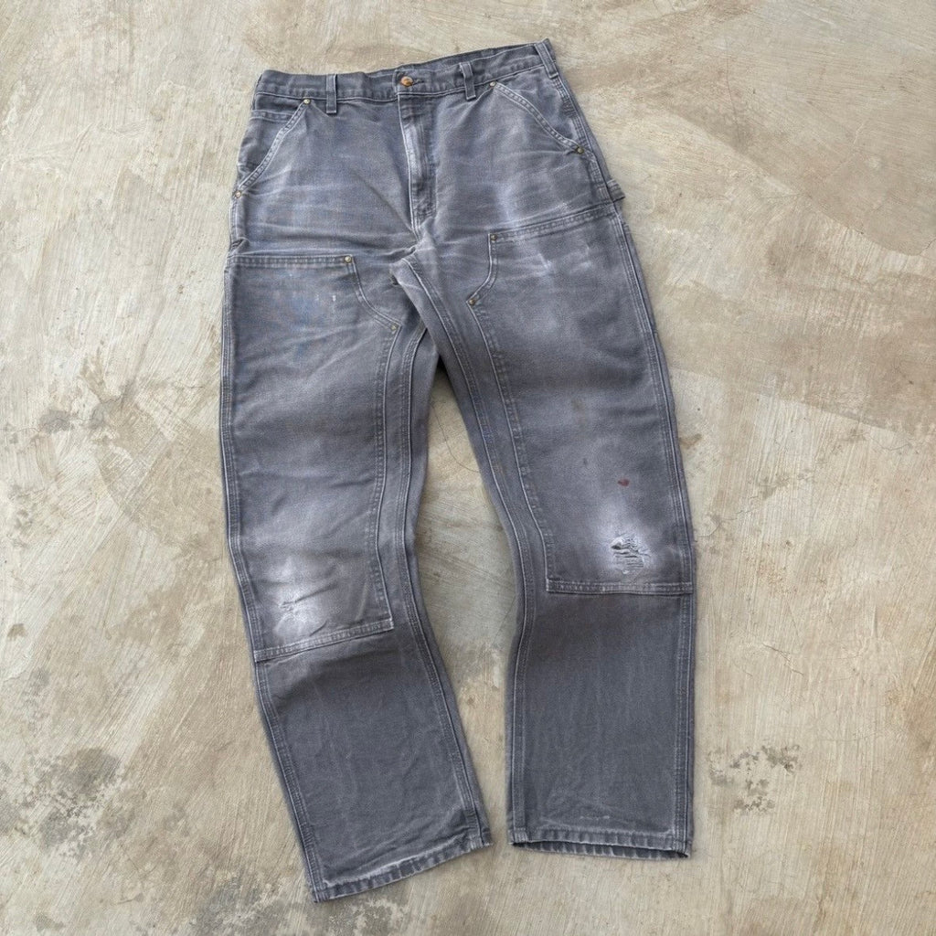 Vintage Sunfaded Carhartt Double Knee B01 GVL 34