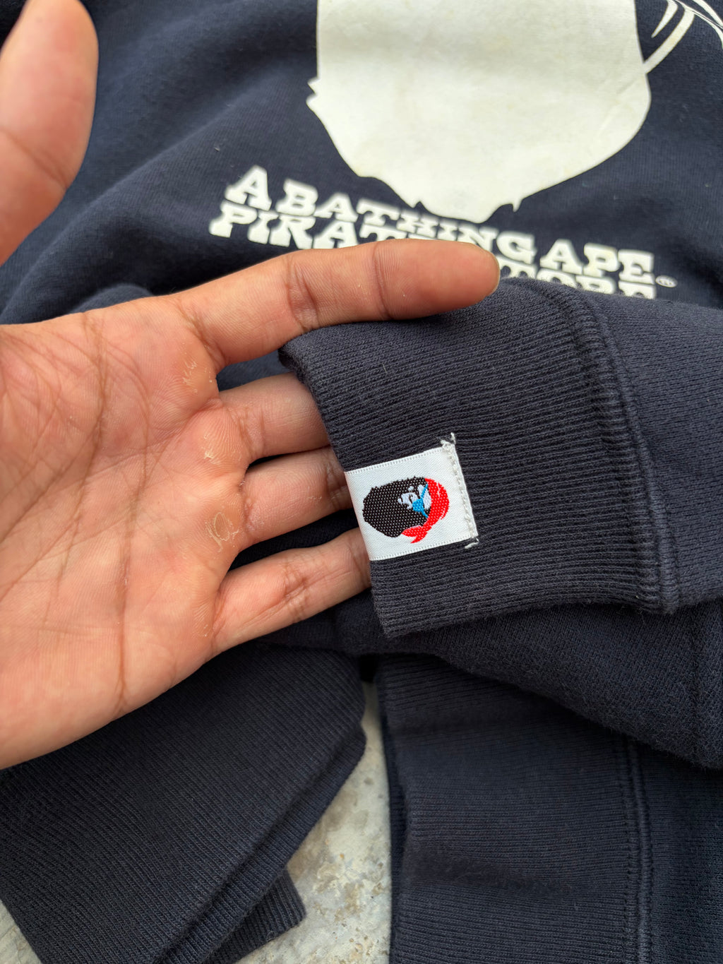 Vintage Bape Pirates Hoodie XS