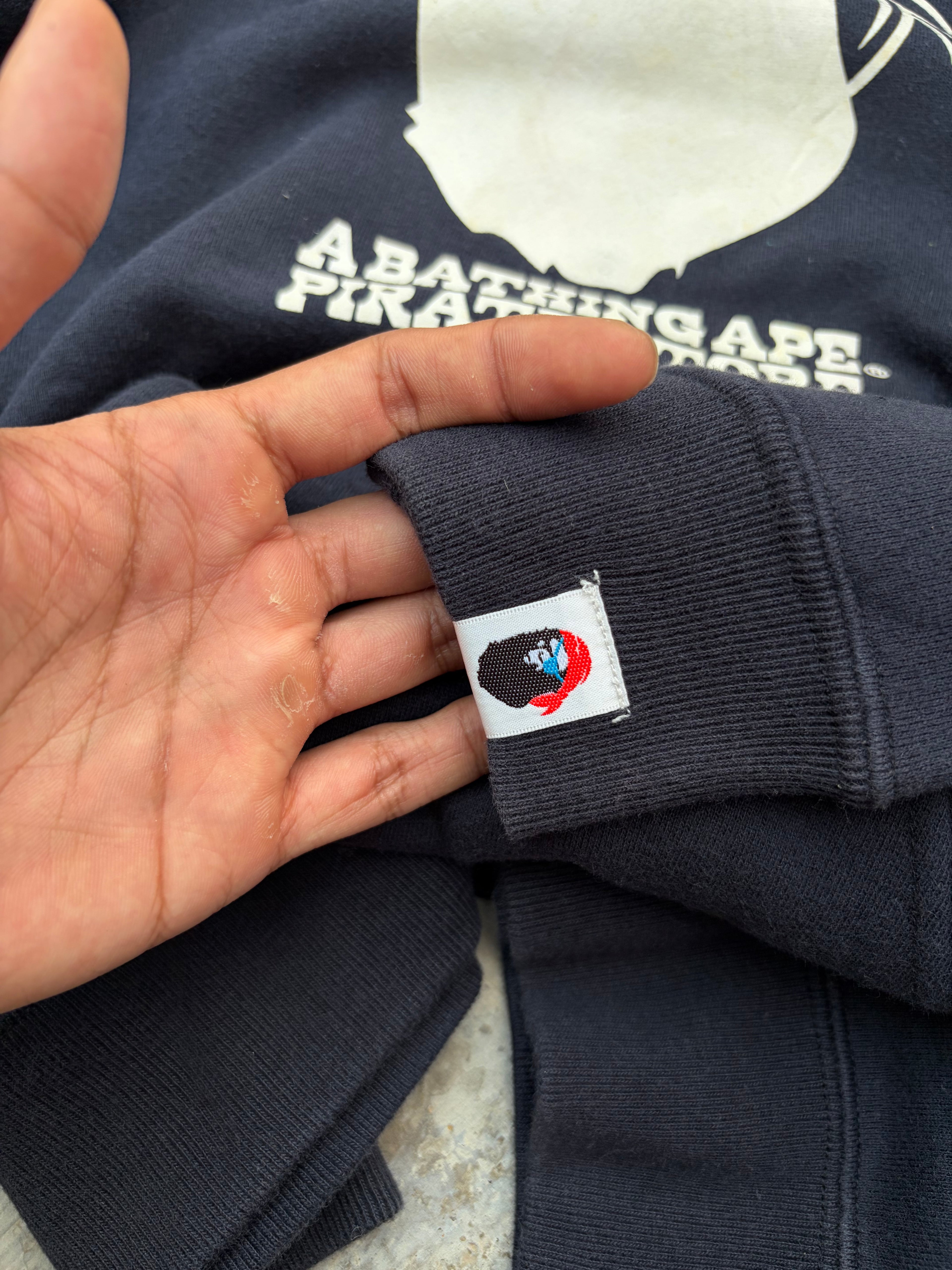 Vintage Bape Pirates Hoodie XS