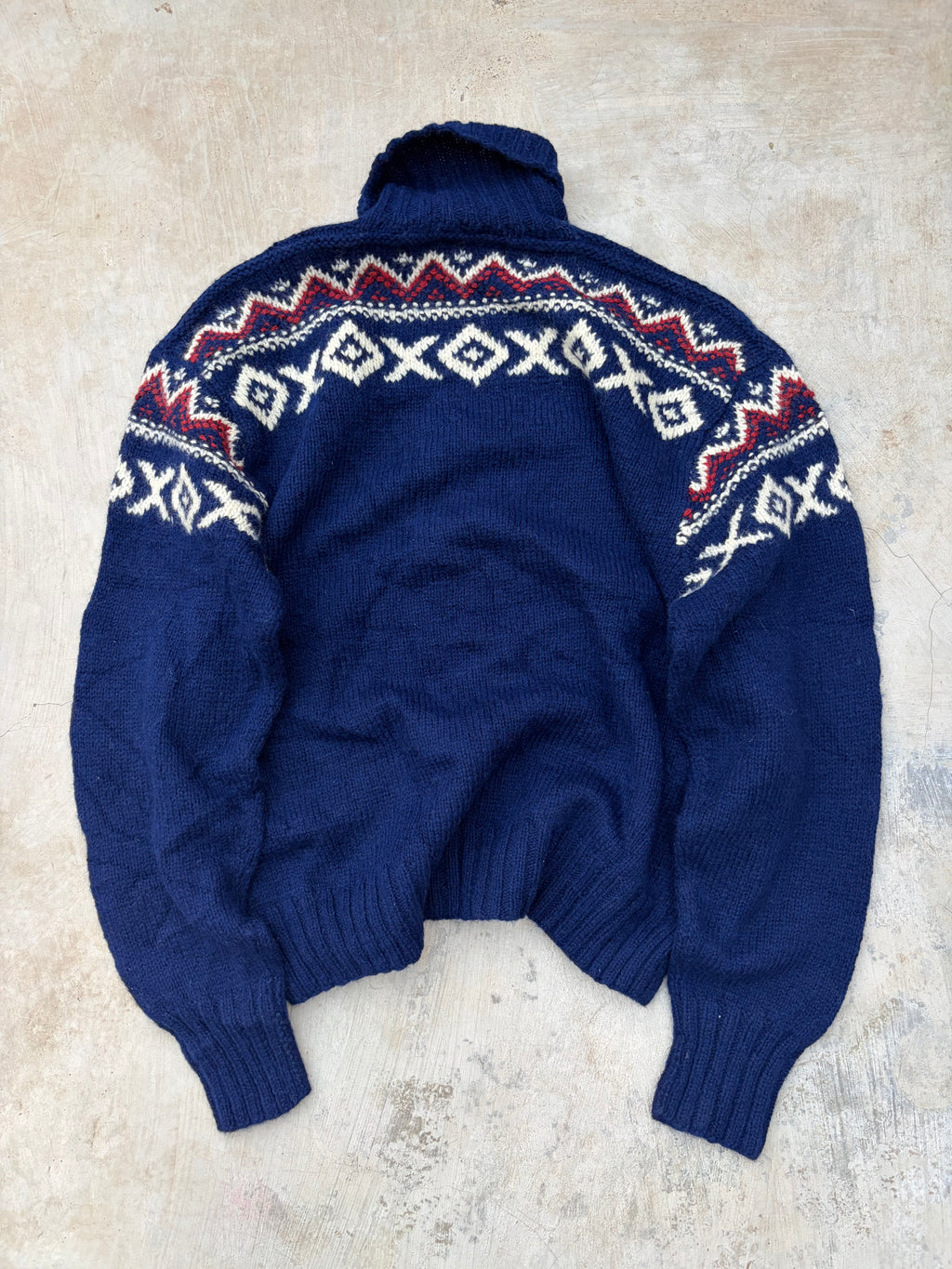 Ultra Rare Vintage Polo Ralph Lauren Ski Knit Sweater L/XL