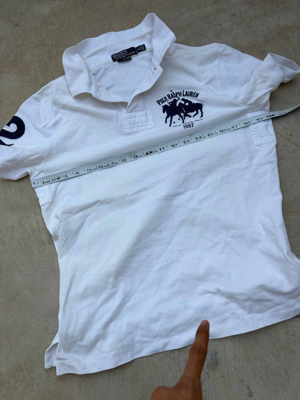 Vintage Polo Ralph Lauren Polo Shirt – New York 1967 Equestrian Graphic S