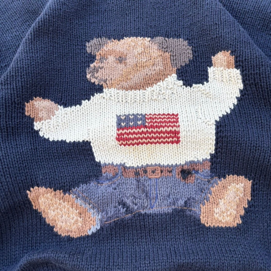 Vintage 90s Polo Kanye West Ralph Lauren Knitwear L